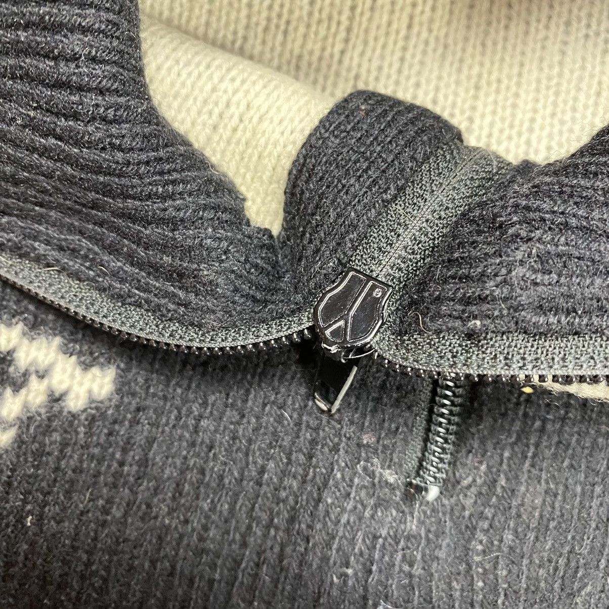 Balenciaga Balenciaga Halfzip Intarsia Logo Oversized Knitwear Size US S / EU 44-46 / 1 - 8 Thumbnail