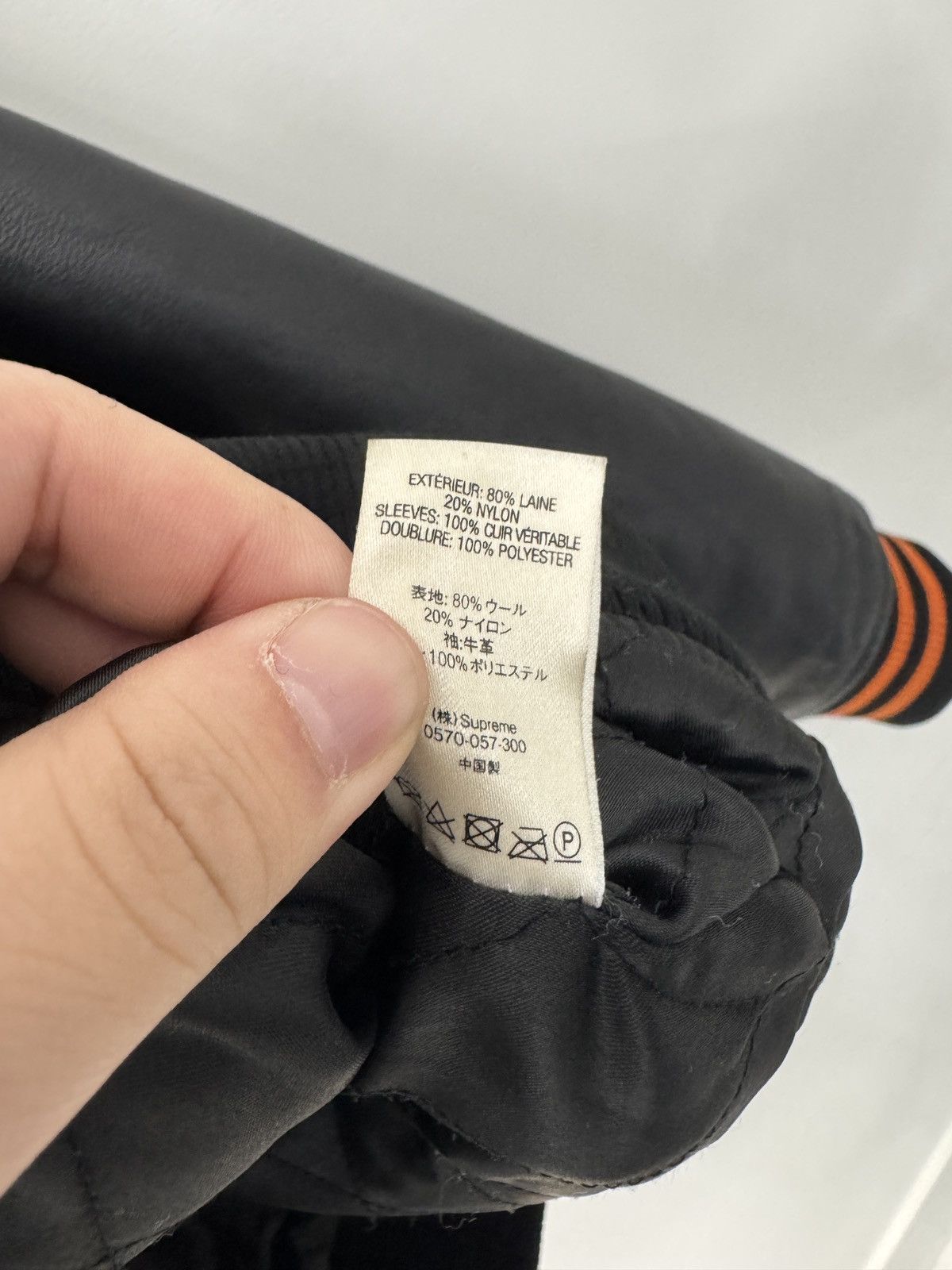 Supreme Supreme Supreme Team Orange Varsity Jacket Size US L / EU 52-54 / 3 - 10 Thumbnail