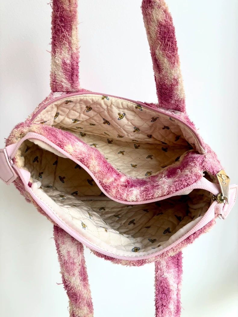 Vivienne Westwood Vivienne Westwood size os Pink leopard print handbag towel Size ONE SIZE - 3 Thumbnail