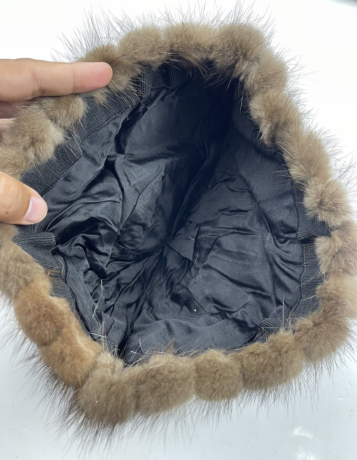 Vintage very rare vintage style custom made fur hat tc30 Size ONE SIZE - 6 Thumbnail
