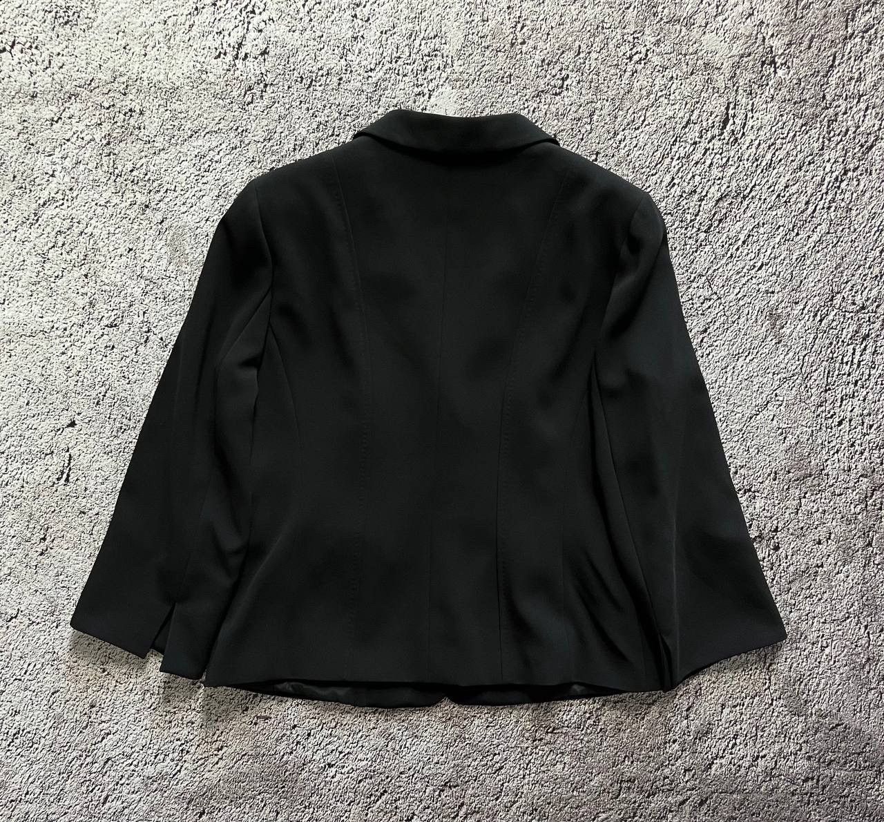 Max Mara × Vintage Max Mara Jacket Black Women's Size 16 Size XXL / US 16-18 / IT 52-54 - 2 Thumbnail