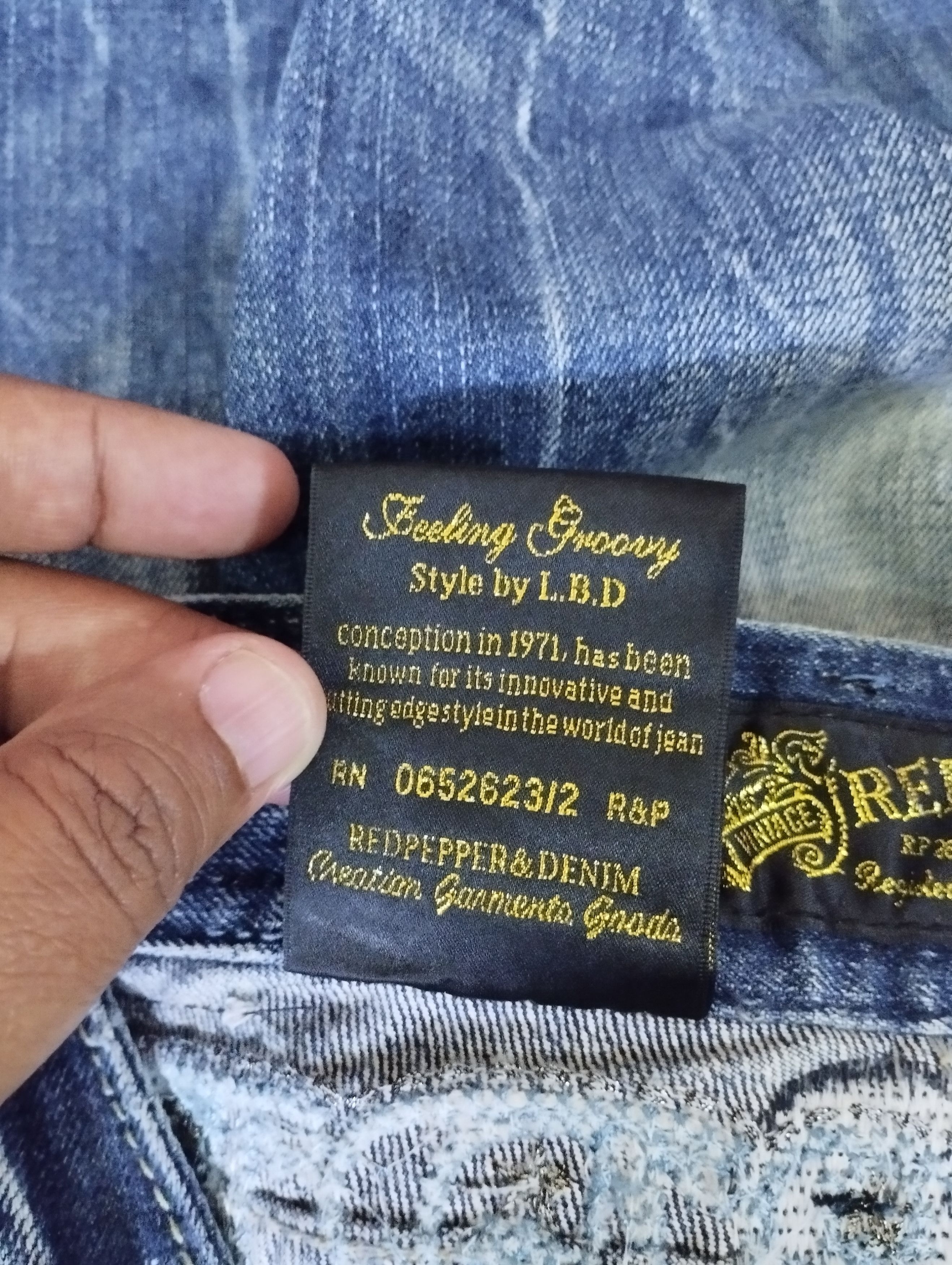 Tornado Mart Flare Jeans Japan Lightning Wash Redpepper Bootcut Jeans Size US 26 / EU 42 - 9 Thumbnail