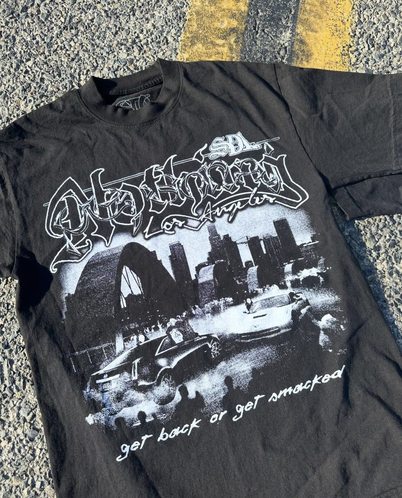 Vintage Brand New Nothing Personal SDL Takeover T Shirt XL Size US XL / EU 56 / 4 - 2 Thumbnail