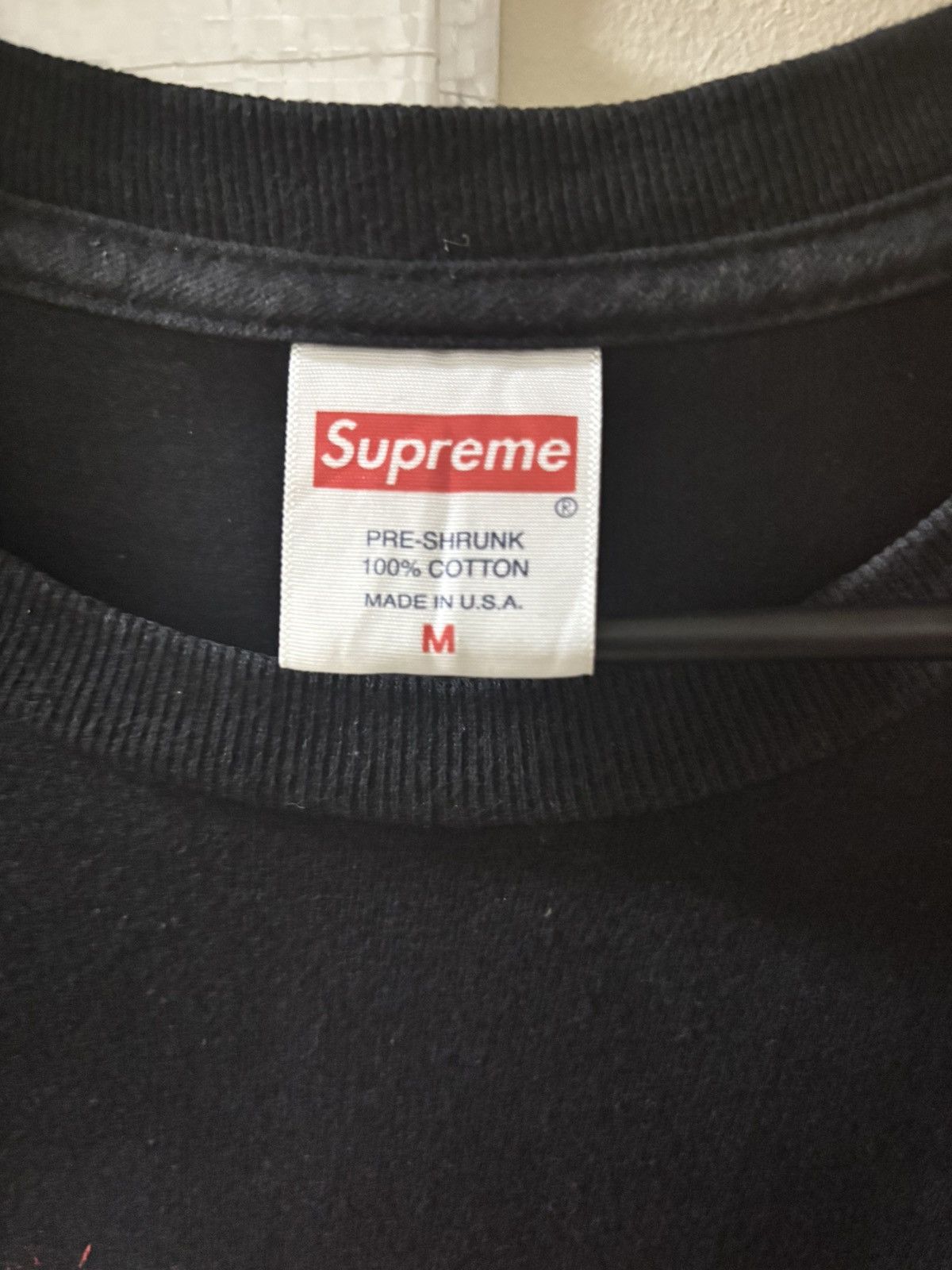 Supreme Supreme Ralph Steadman Box Logo Tee Black SS22 Size US M / EU 48-50 / 2 - 4 Thumbnail