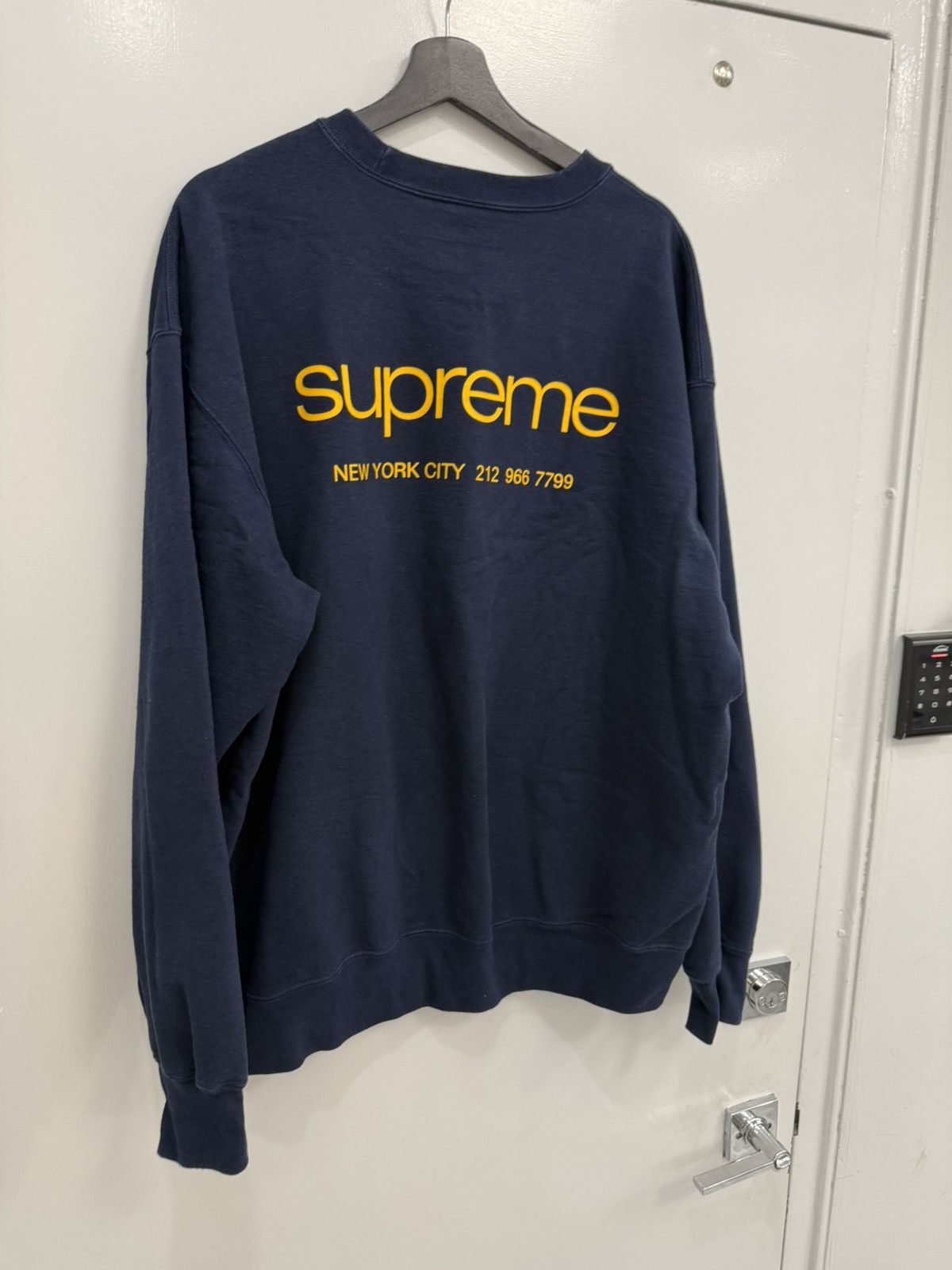 Supreme Supreme New York City Crewneck Size US XL / EU 56 / 4 - 5 Thumbnail