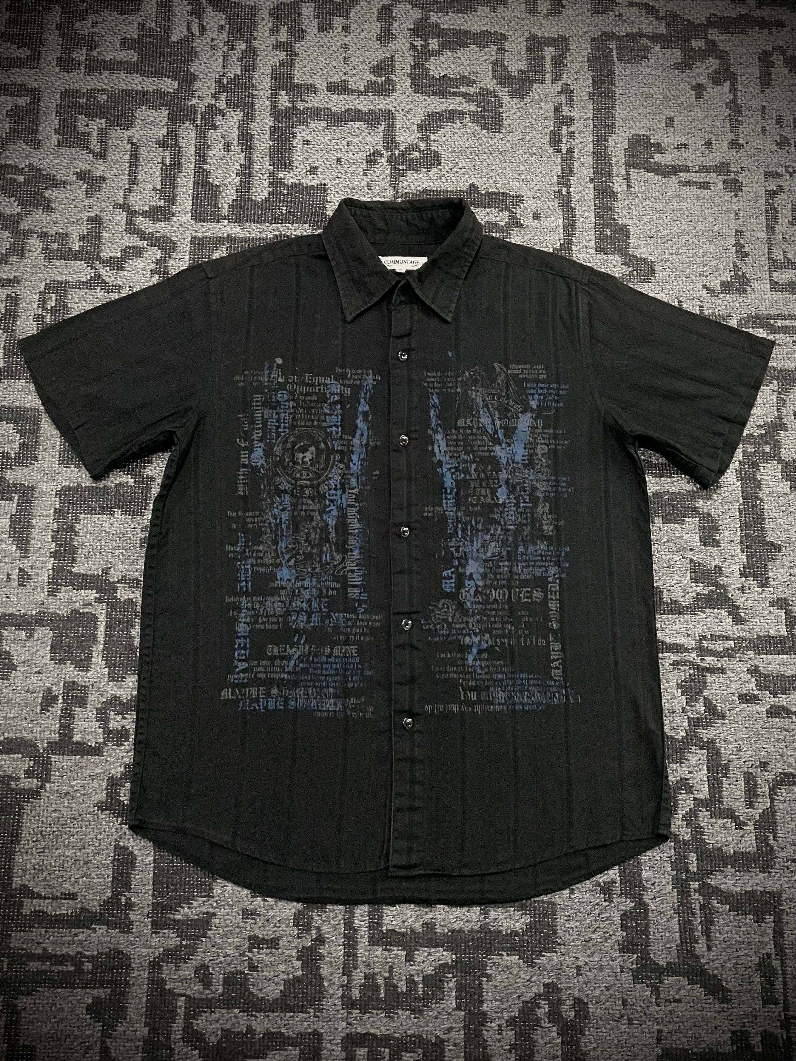 Other Commontage Poem Black Shirt Size US S / EU 44-46 / 1 - 1 Thumbnail