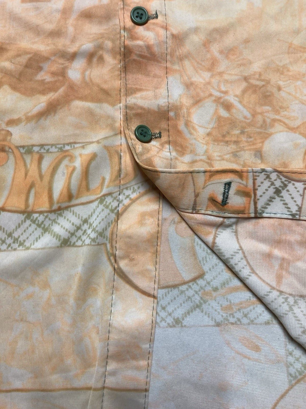 Vintage Vtg 70s button shirt nylon acetate? Wild West women’s small Size S / US 4 / IT 40 - 4 Thumbnail