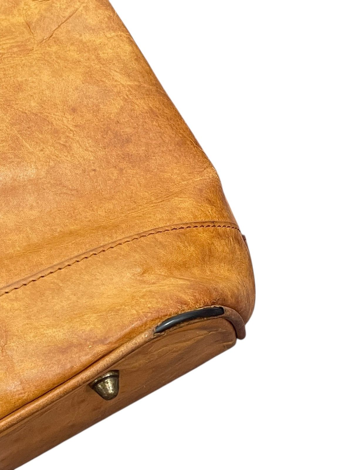 Genuine Leather Full Leather Patina Unknown Tote Shoulder Bag 2🟩2 Size ONE SIZE - 18 Thumbnail