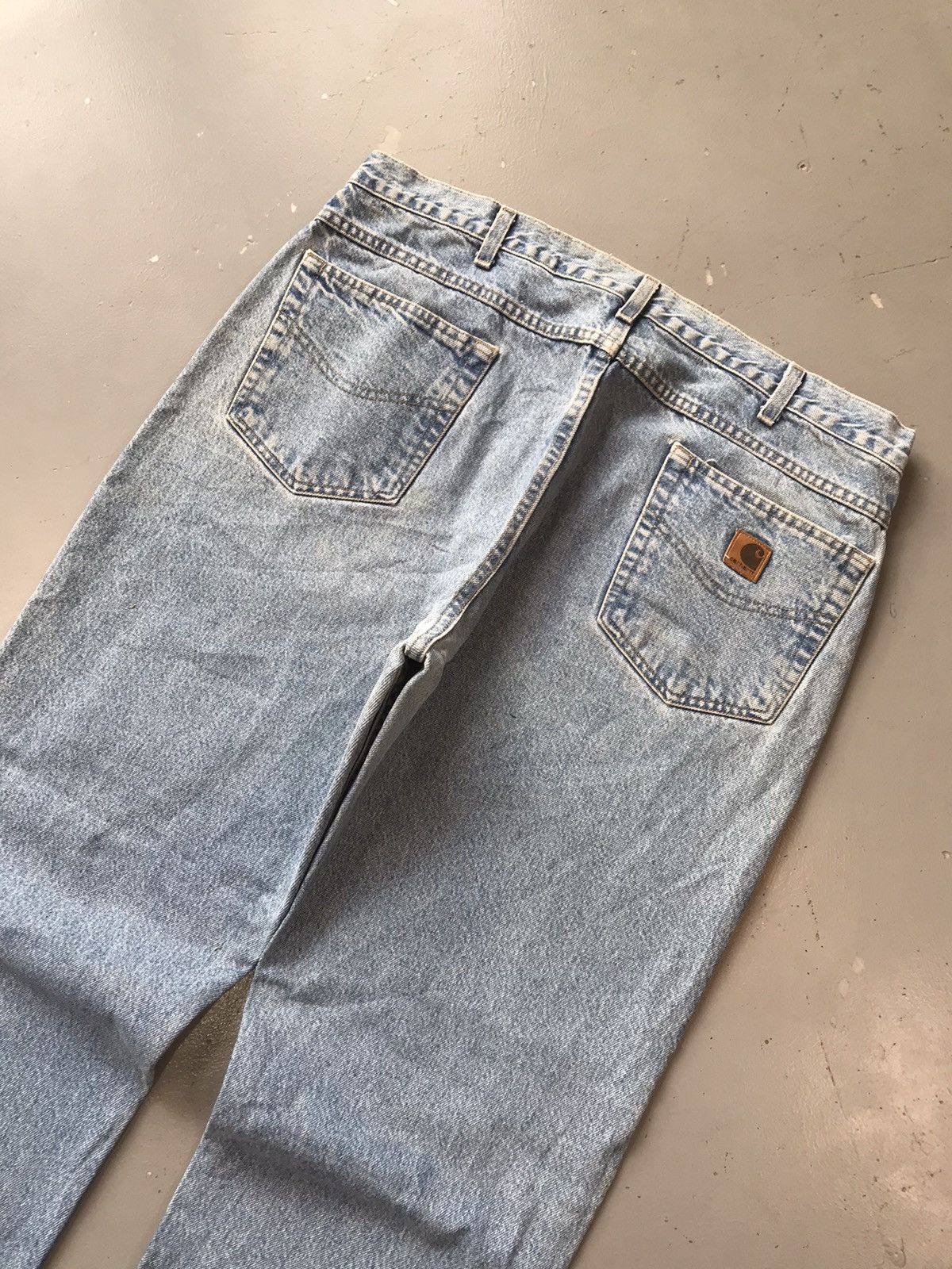 Carhartt × Vintage Vintage Carhartt b18 STW straight fit denim Size US 40 / EU 56 - 7 Thumbnail