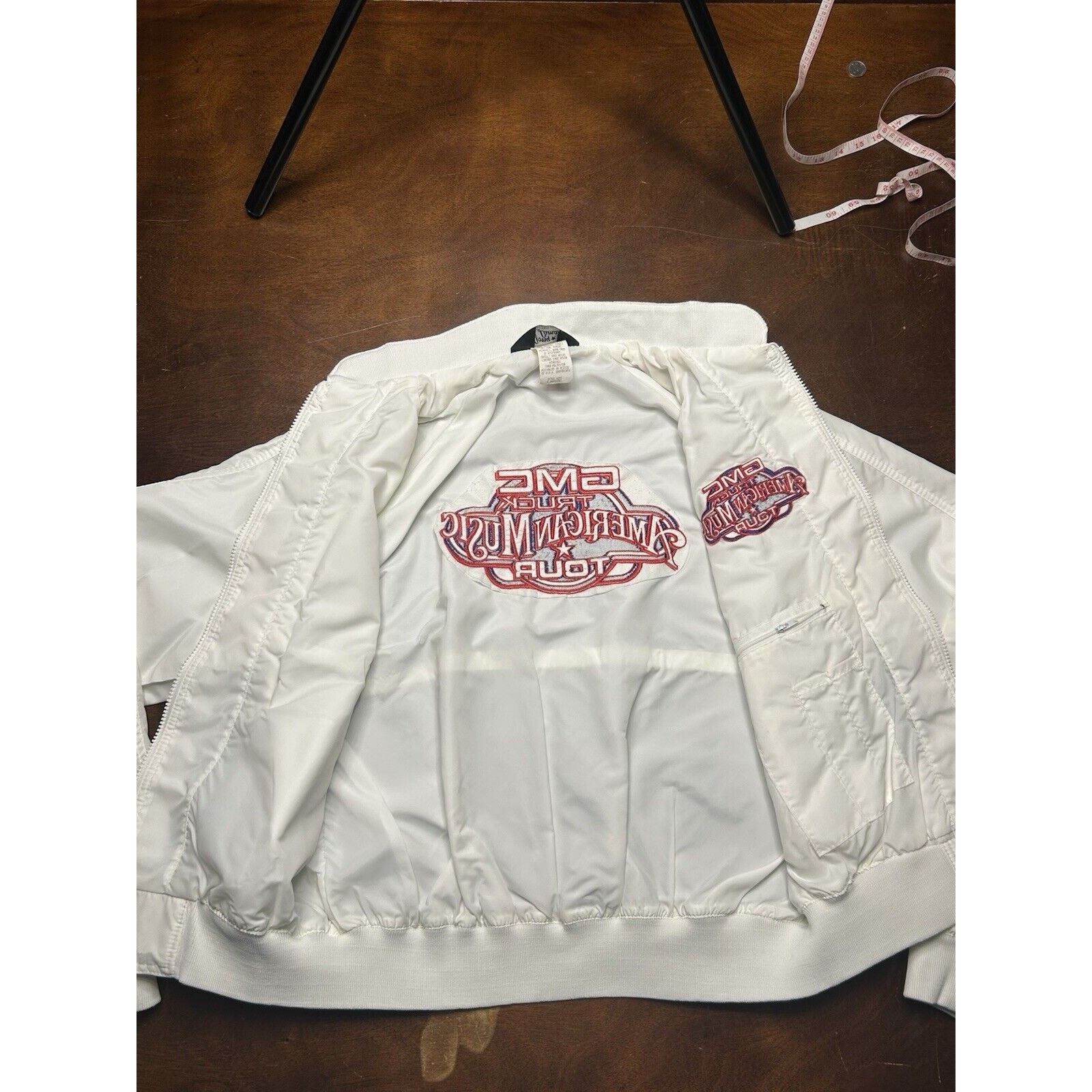 Tony Lama VTG 90s GMC American Music Tour Tony Lama Full Zip Up Jacket Size US L / EU 52-54 / 3 - 9 Thumbnail