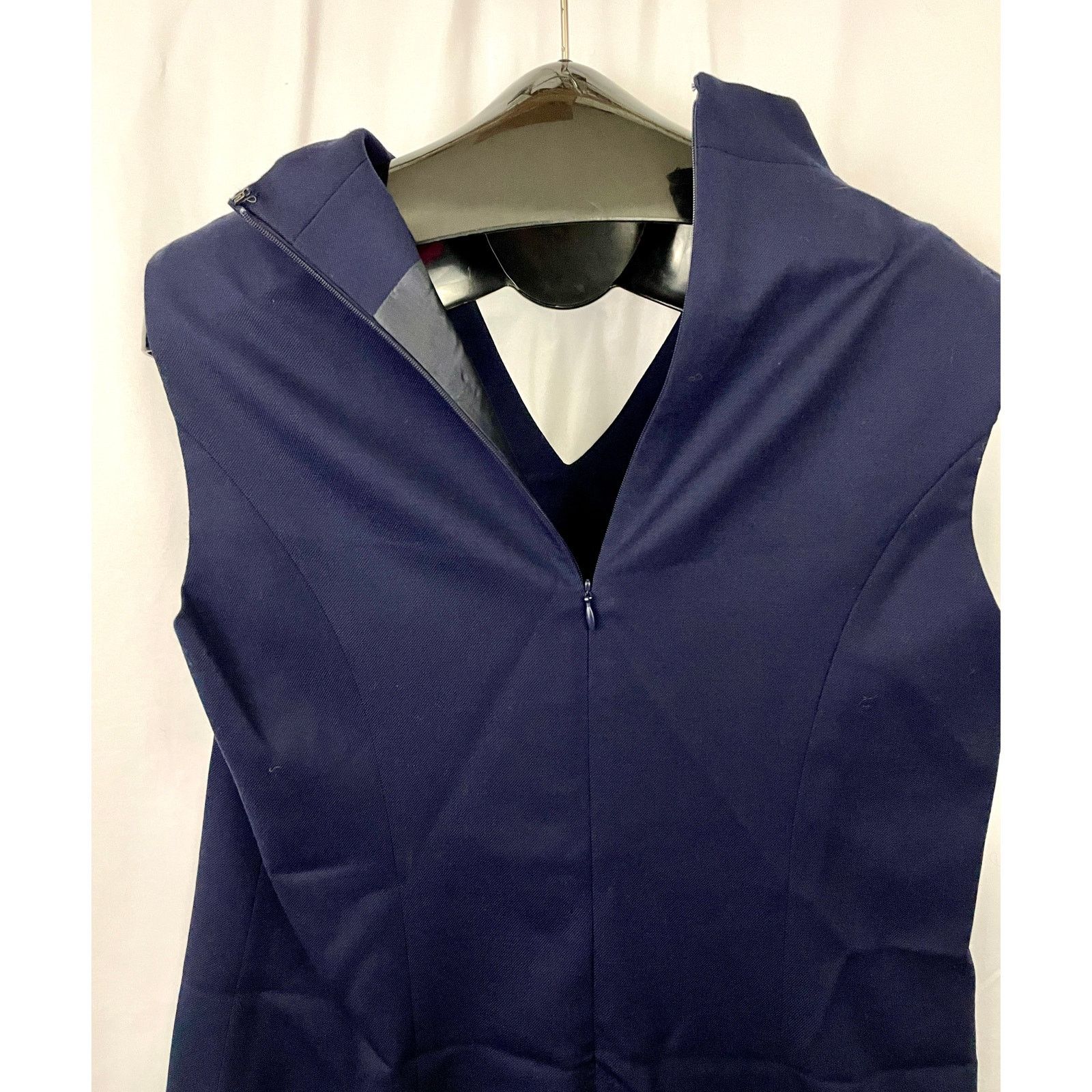 Pendleton Pendleton Blue Virgin Wool Sleeveless Sheath Dress Sz 14 Size XL / US 12-14 / IT 48-50 - 6 Thumbnail