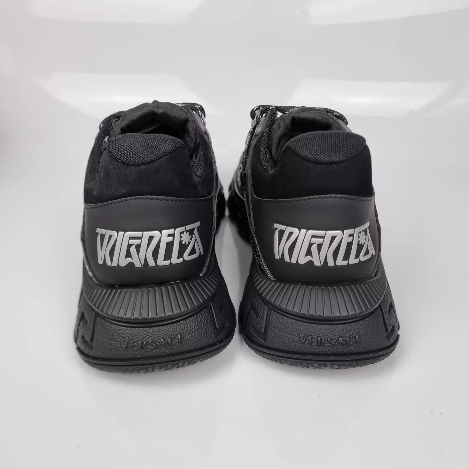 Versace Versace Trigreca Black Sneakers New Size US 7 / EU 40 - 5 Thumbnail