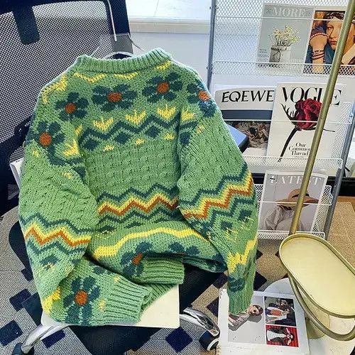 Aran Isles Knitwear × Japanese Brand Christmas Sweater Knit Sweaters For Men Size US L / EU 52-54 / 3 - 3 Thumbnail