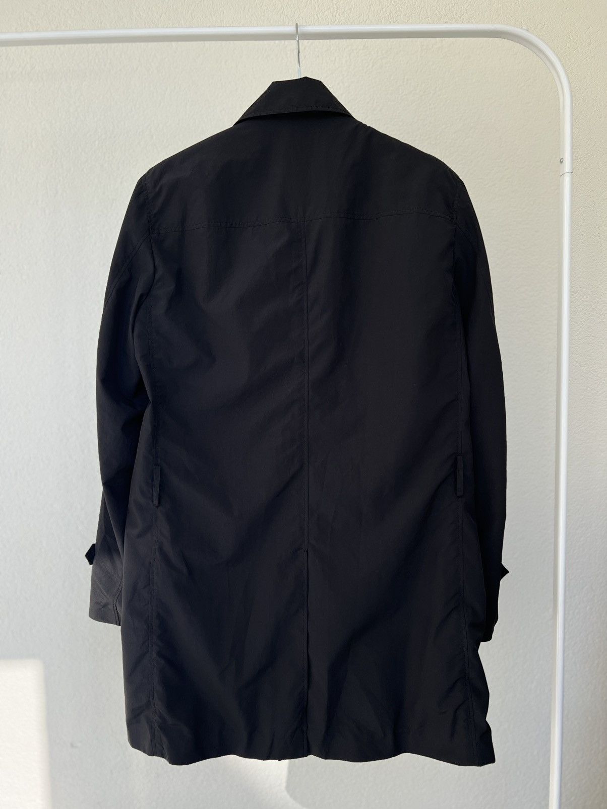 Miu Miu Miu Miu Asymetric Trench Coat nylon 50 XL XXL vintage Size XL / US 12-14 / IT 48-50 - 19 Thumbnail