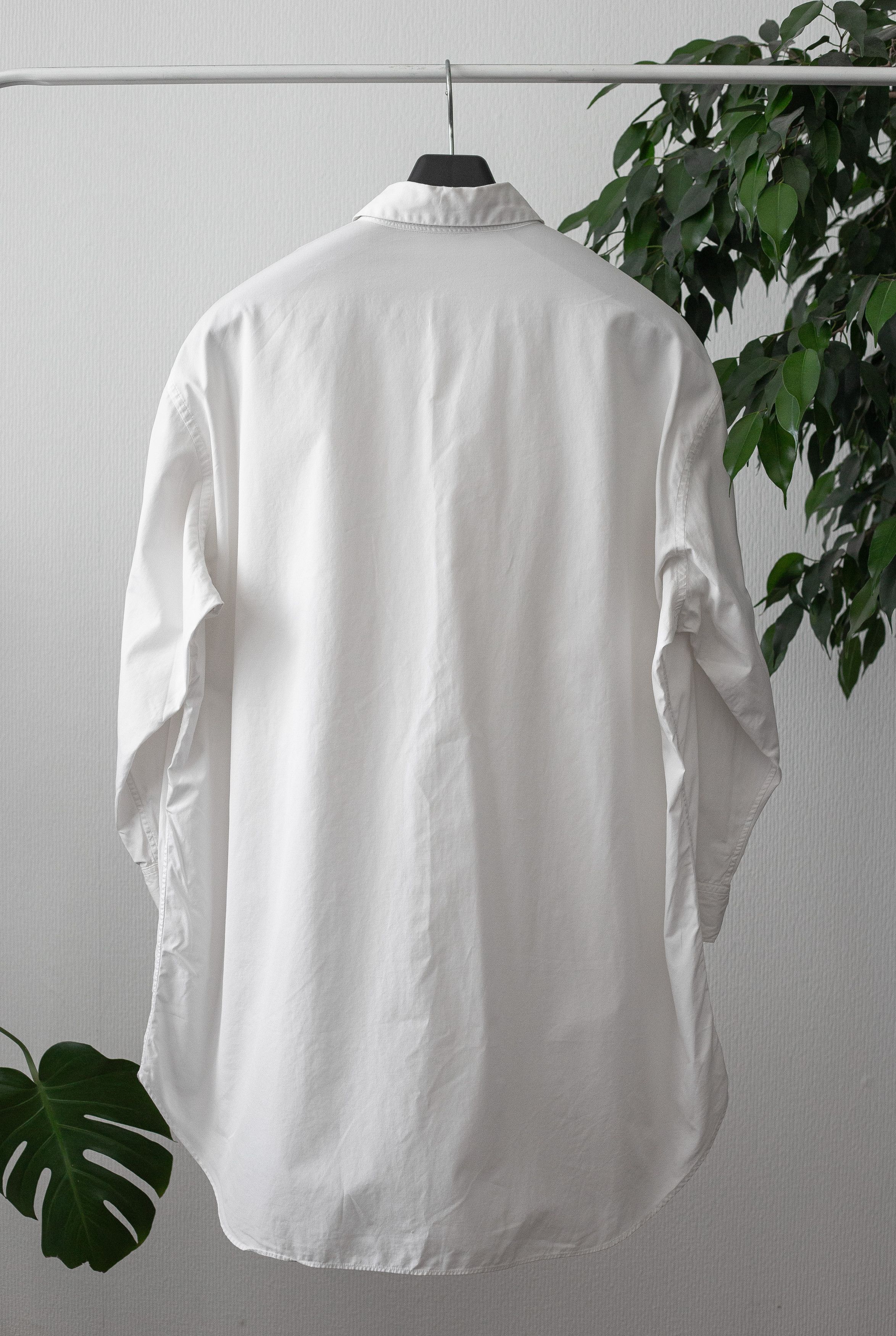 Yohji Yamamoto vintage 3/4 sleeves logo shirt Size US M / EU 48-50 / 2 - 2 Thumbnail
