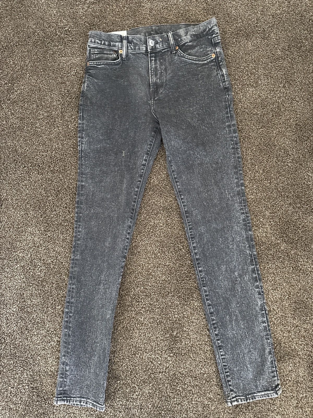 H&M Grey skinny jeans Size US 32 / EU 48 - 1 Thumbnail