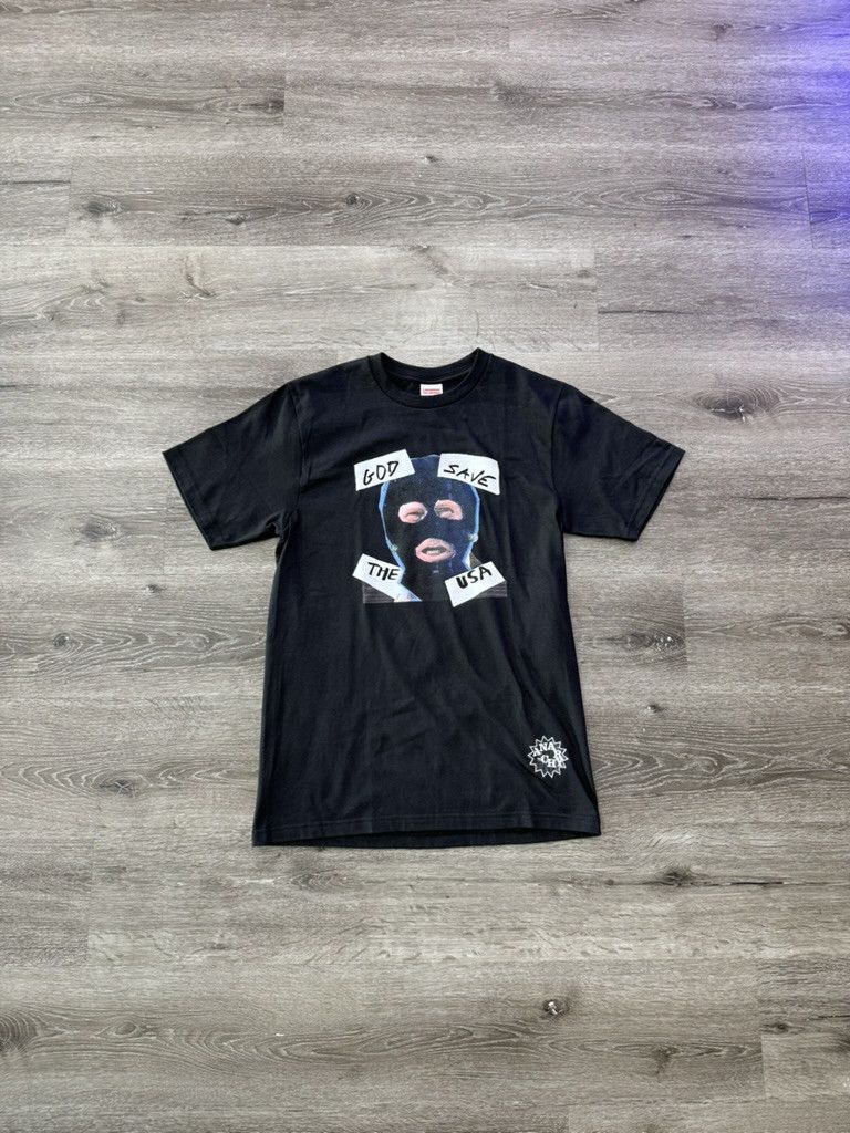 Supreme Supreme "God Save Us" Tee (Black) Size US S / EU 44-46 / 1 - 1 Thumbnail