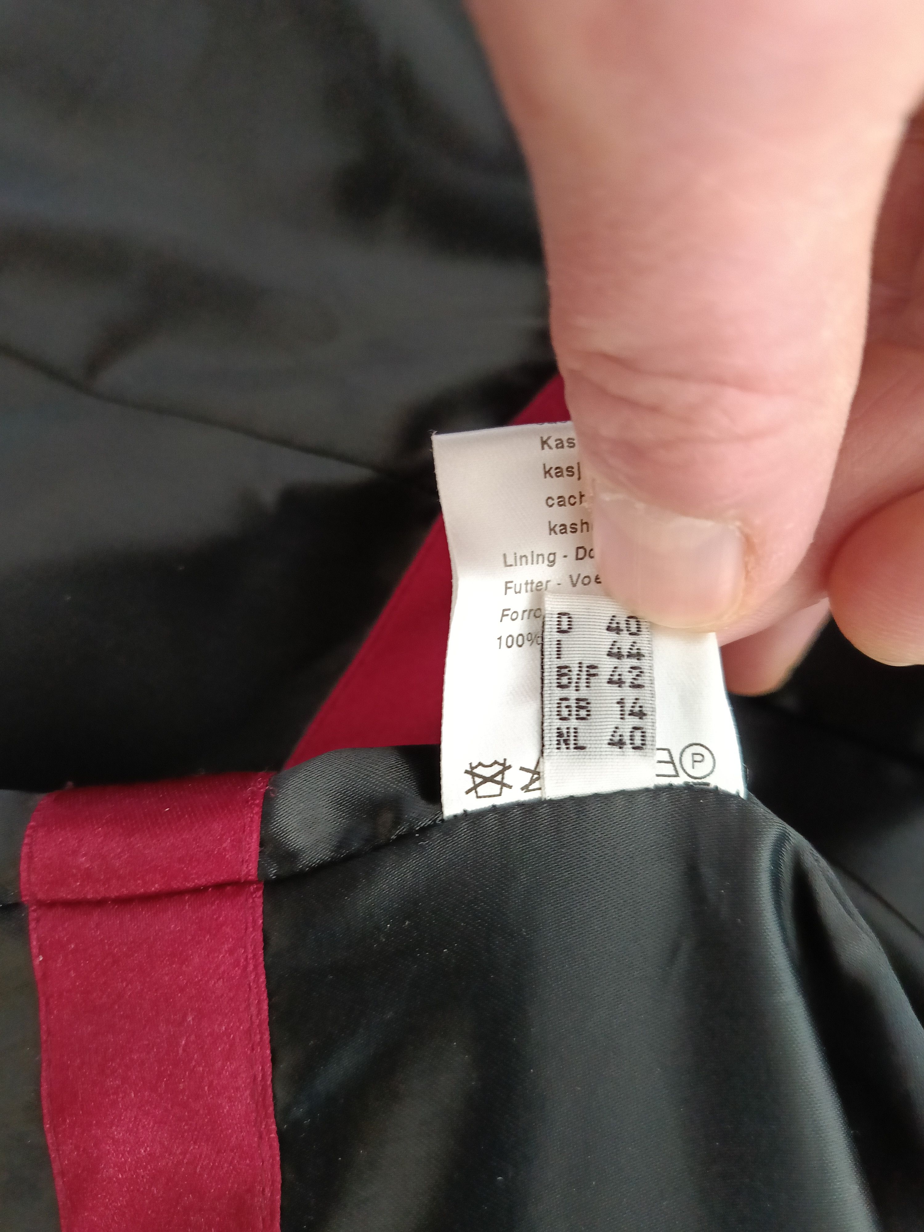 Vintage Fuchs Schmitt Grey wool cashmere vintage coat Size L / US 10 / IT 46 - 9 Thumbnail