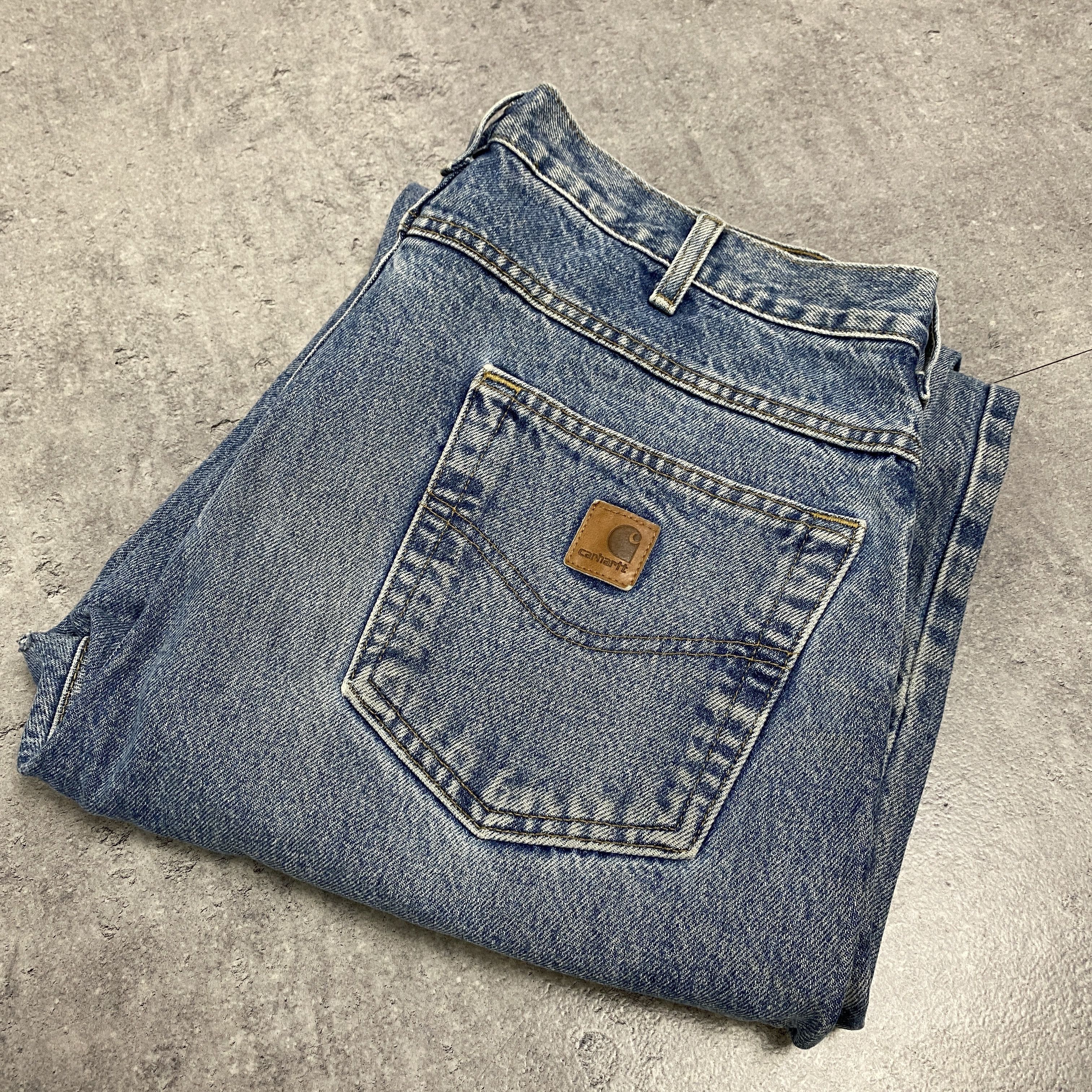 Carhartt × Vintage Carhartt vintage straight jeans - W36 Size US 36 / EU 52 - 3 Thumbnail