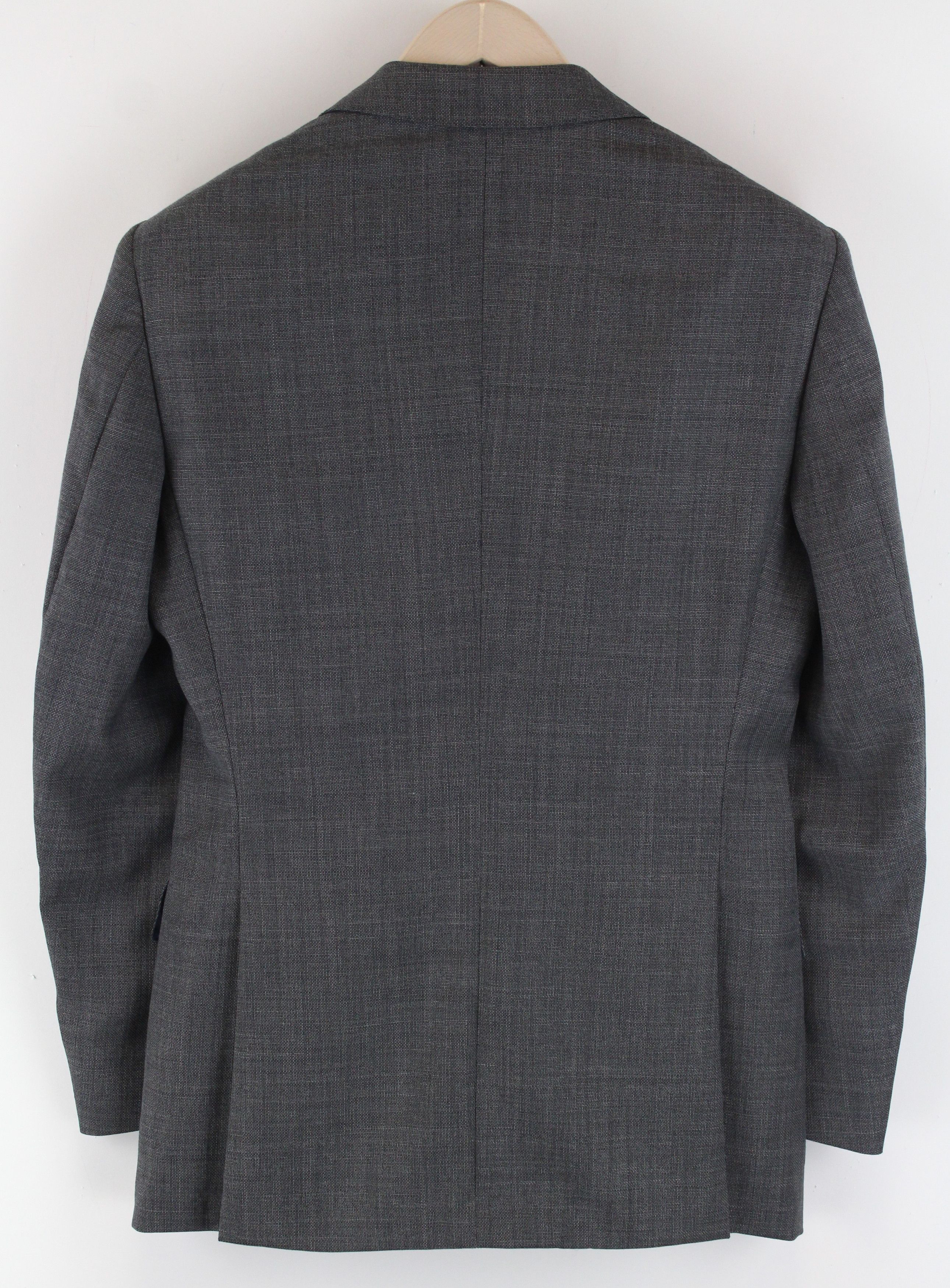 Suitsupply NAPOLI UK34R Wool Super 110's Grey Blazer 60820 Size 34R - 2 Thumbnail