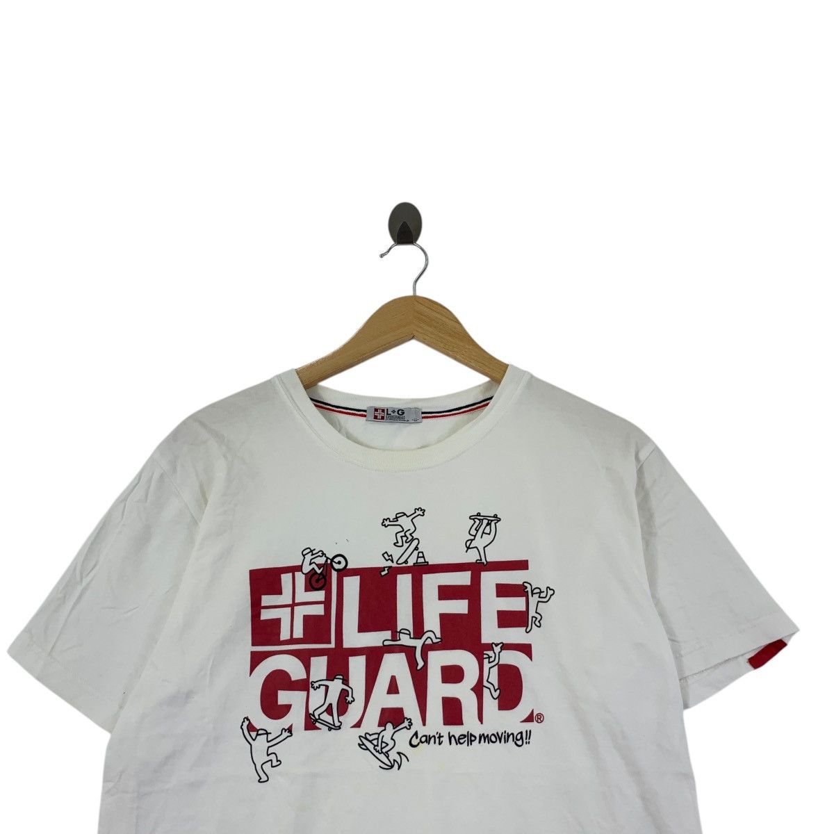 Vintage LIFE GUARD USA Japan Store Collection Skate Surf Tee Shirt Size US M / EU 48-50 / 2 - 2 Thumbnail