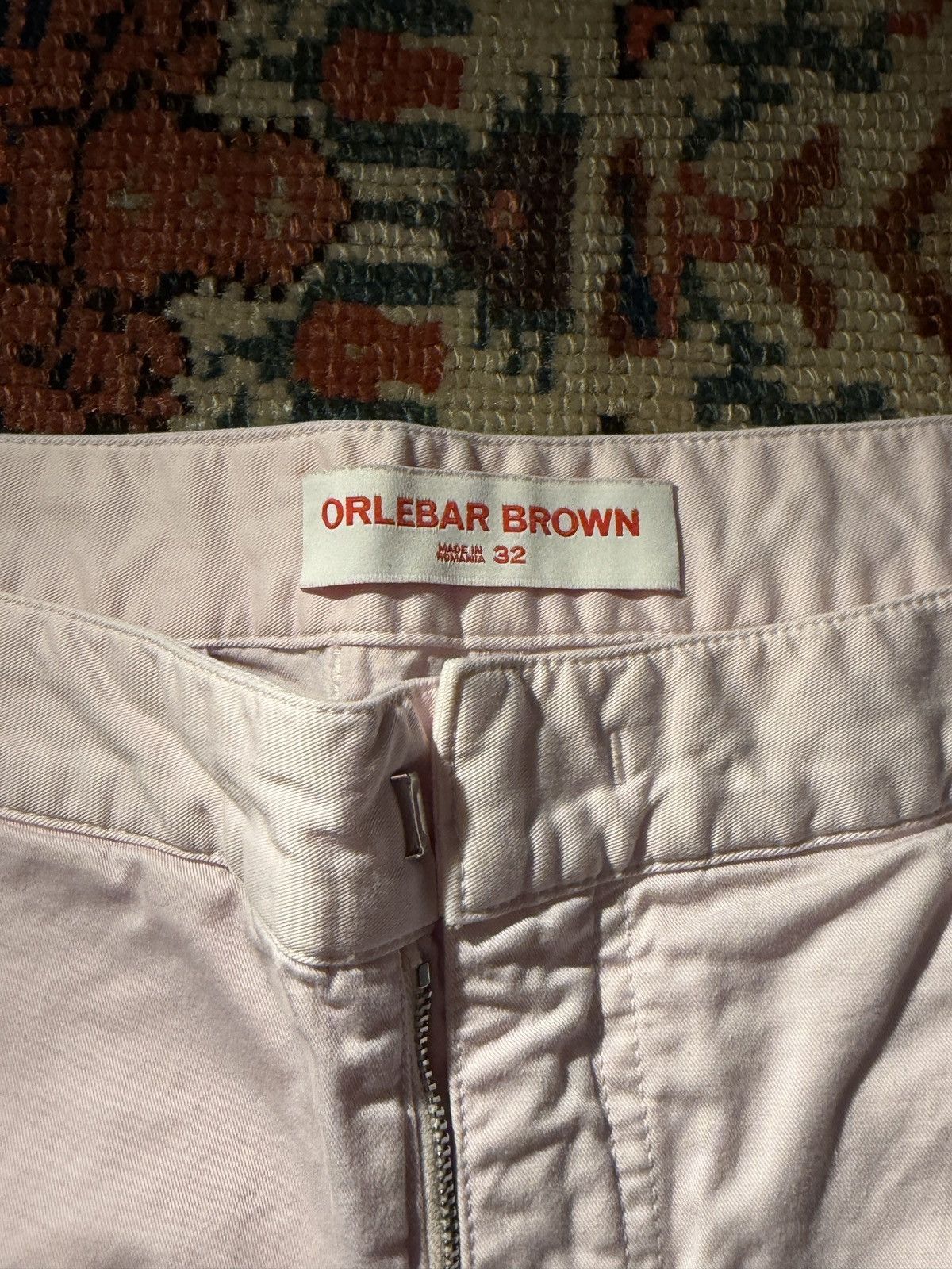 Orlebar Brown Orlebar Brown light pink cotton shorts w/ tabs Size US 32 / EU 48 - 2 Thumbnail