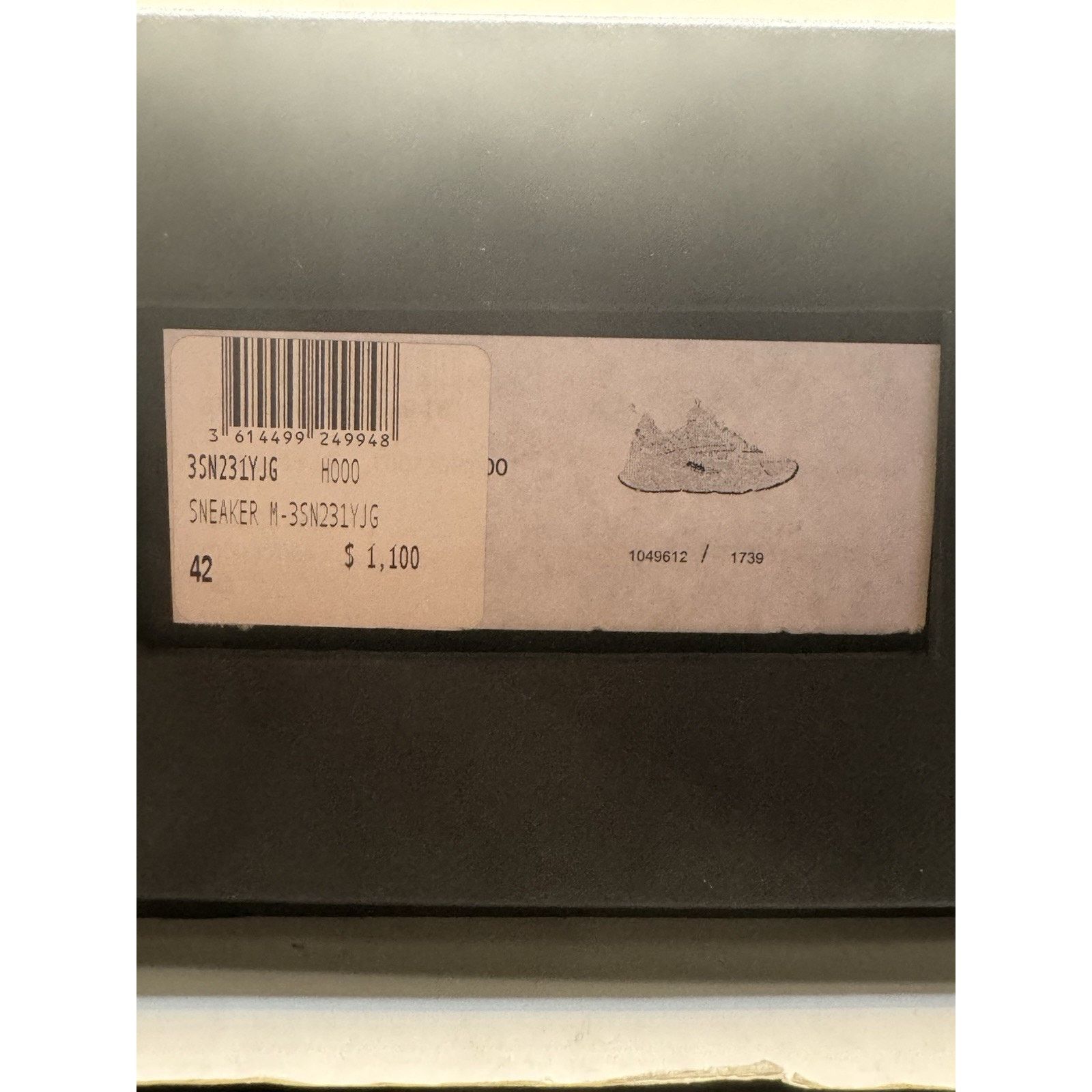 Dior Dior B22 Sneakers White Grey Mesh Leather Size 42 (US 9) Size US 9 / EU 42 - 6 Thumbnail