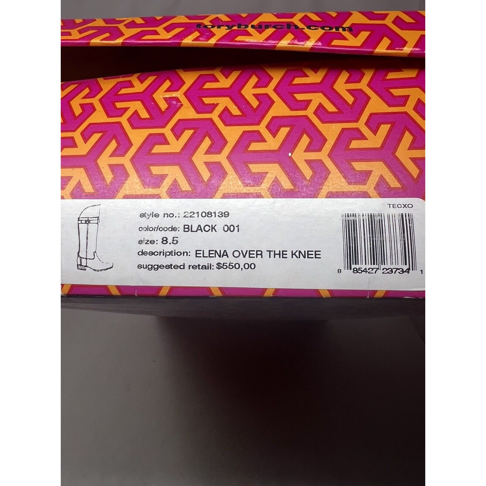Tory Burch Tory Burch Boots Womens 8.5 M Elena Over The Knee OTK Size US 8.5 / IT 38.5 - 15 Thumbnail