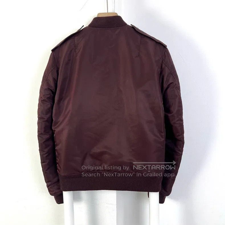 Saint Laurent Paris Saint Laurent Paris Red Flight Jacket Size US S / EU 44-46 / 1 - 2 Thumbnail