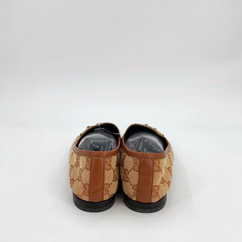 Gucci Gucci Jordaan Logo Print Loafers Size 36-2505 Size US 6 / IT 36 - 4 Thumbnail