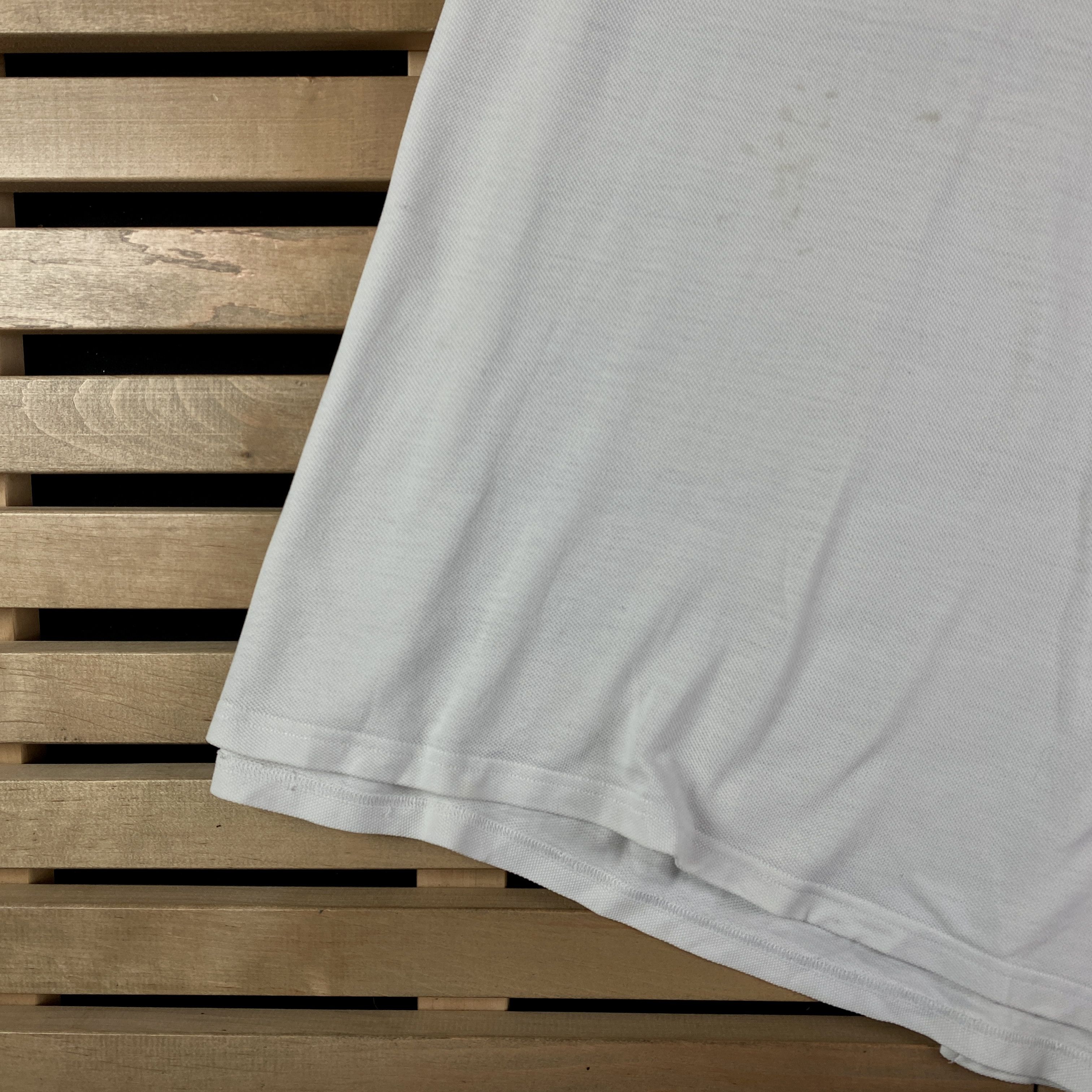 Vintage × Yves Saint Laurent Mens Polo T-Shirt Yves Saint Laurent Vintage Big Logo Size L Size US L / EU 52-54 / 3 - 3 Thumbnail