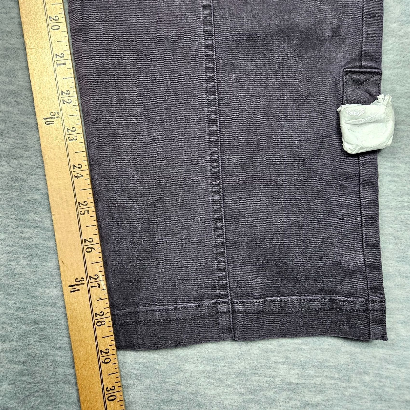 Soft Surroundings Soft Surroundings Pants Women's L Straight Leg Purple Casual Easy Care Machine Washable Size L Regular Rise High Front Flat Front Button Pull On Size 36" / US 14 / IT 50 - 4 Thumbnail