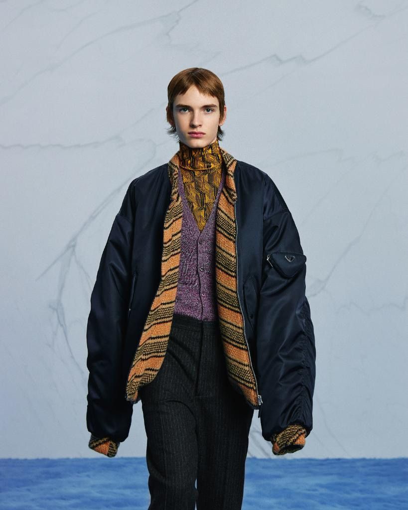 Prada Prada Raf Simons 21aw Bomber jacket Size US XL / EU 56 / 4 - 1 Thumbnail