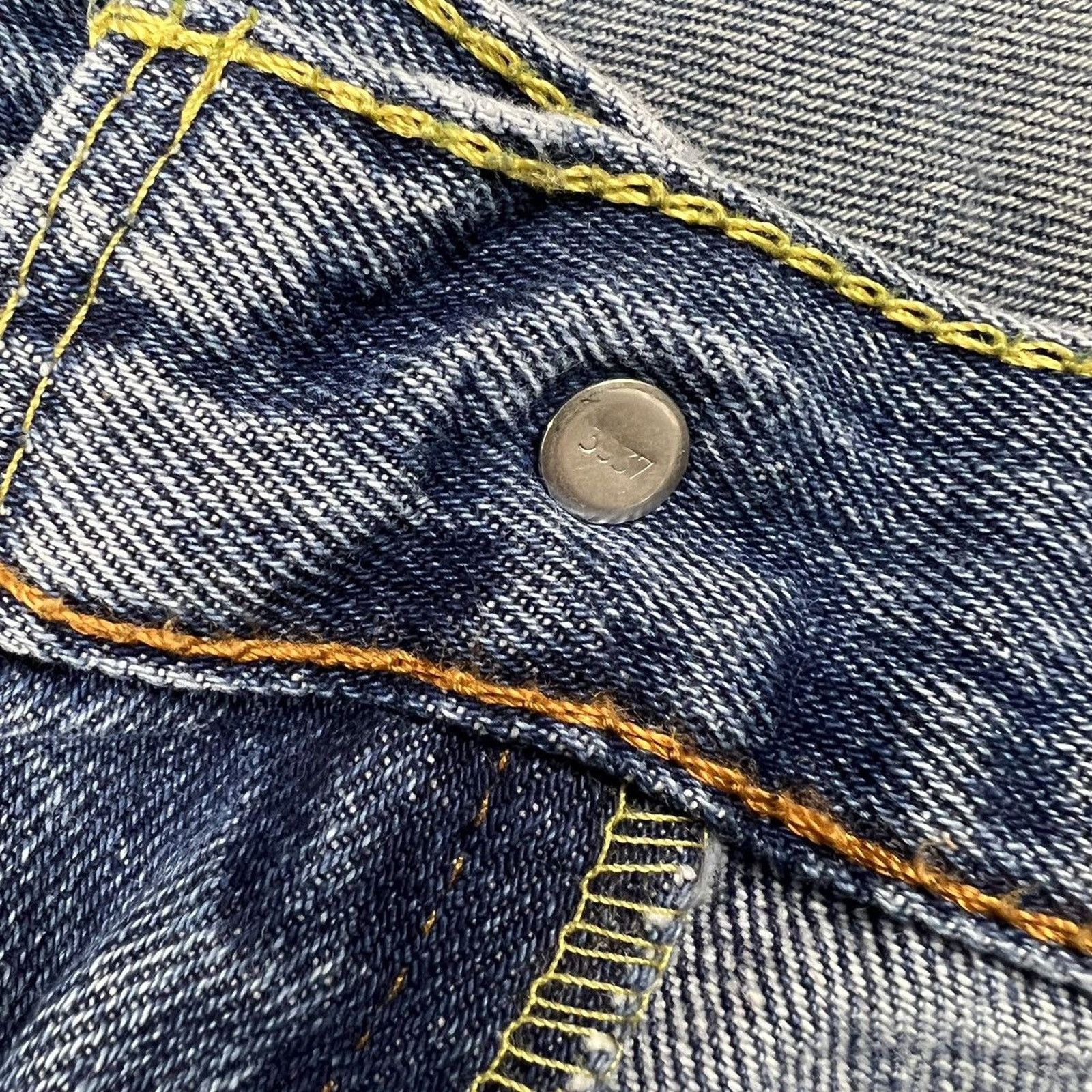 Levi's × Vintage Levi's 505 Jeans 32x29 Original Straight Leg Denim Pants Size US 32 / EU 48 - 4 Thumbnail
