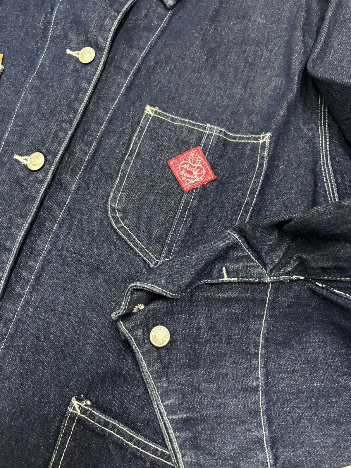 Other Jacket jean / nudy beauty / denim Size US L / EU 52-54 / 3 - 6 Thumbnail