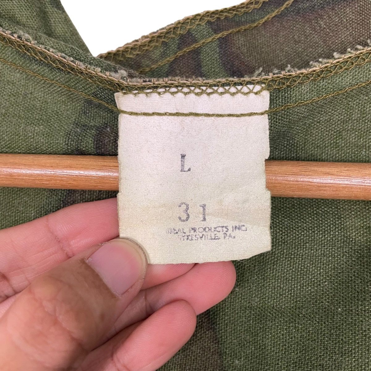 Other Vintage US Army Camouflage Hooded Long Coat Size US L / EU 52-54 / 3 - 17 Thumbnail