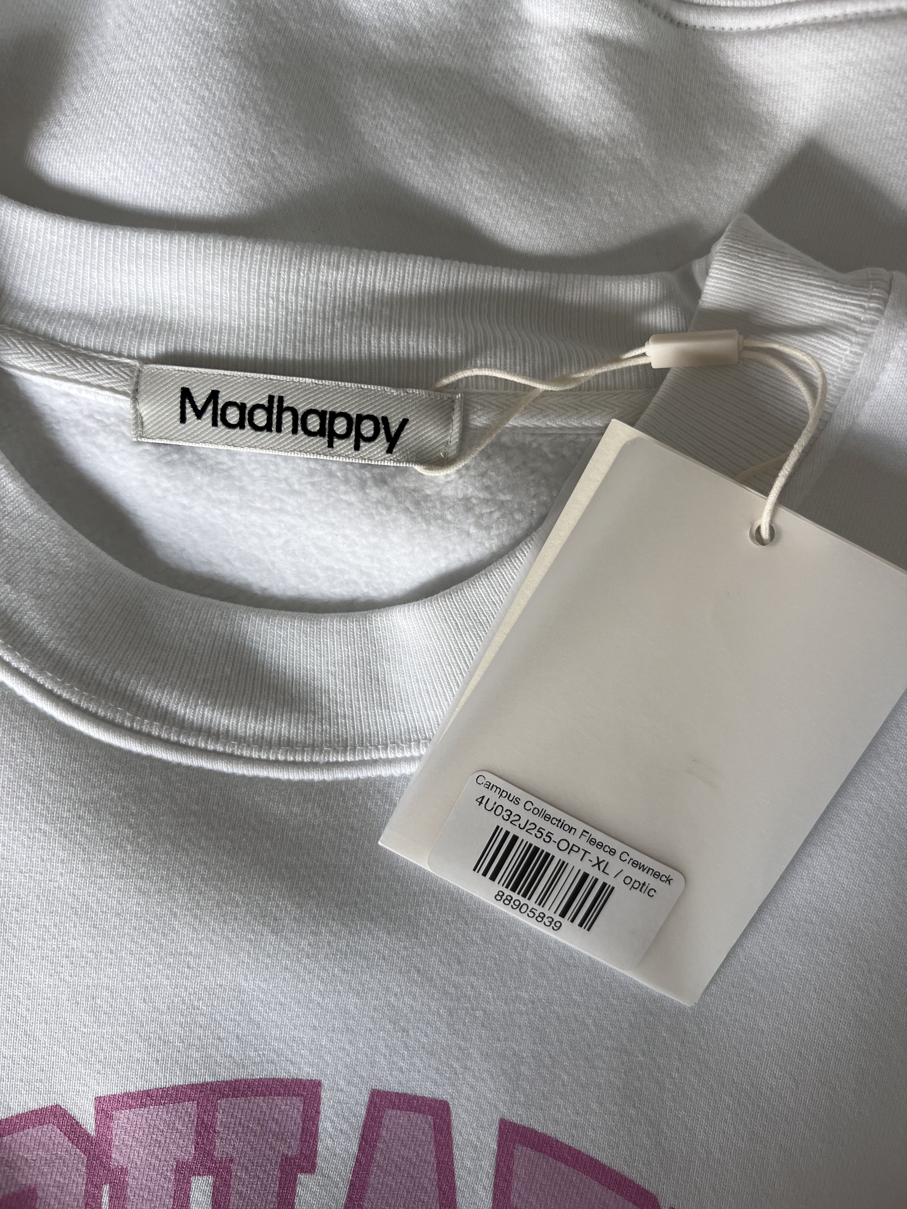 Madhappy Madhappy Campus Collection Fleece Crewneck Sweatshirt Size US XL / EU 56 / 4 - 7 Thumbnail