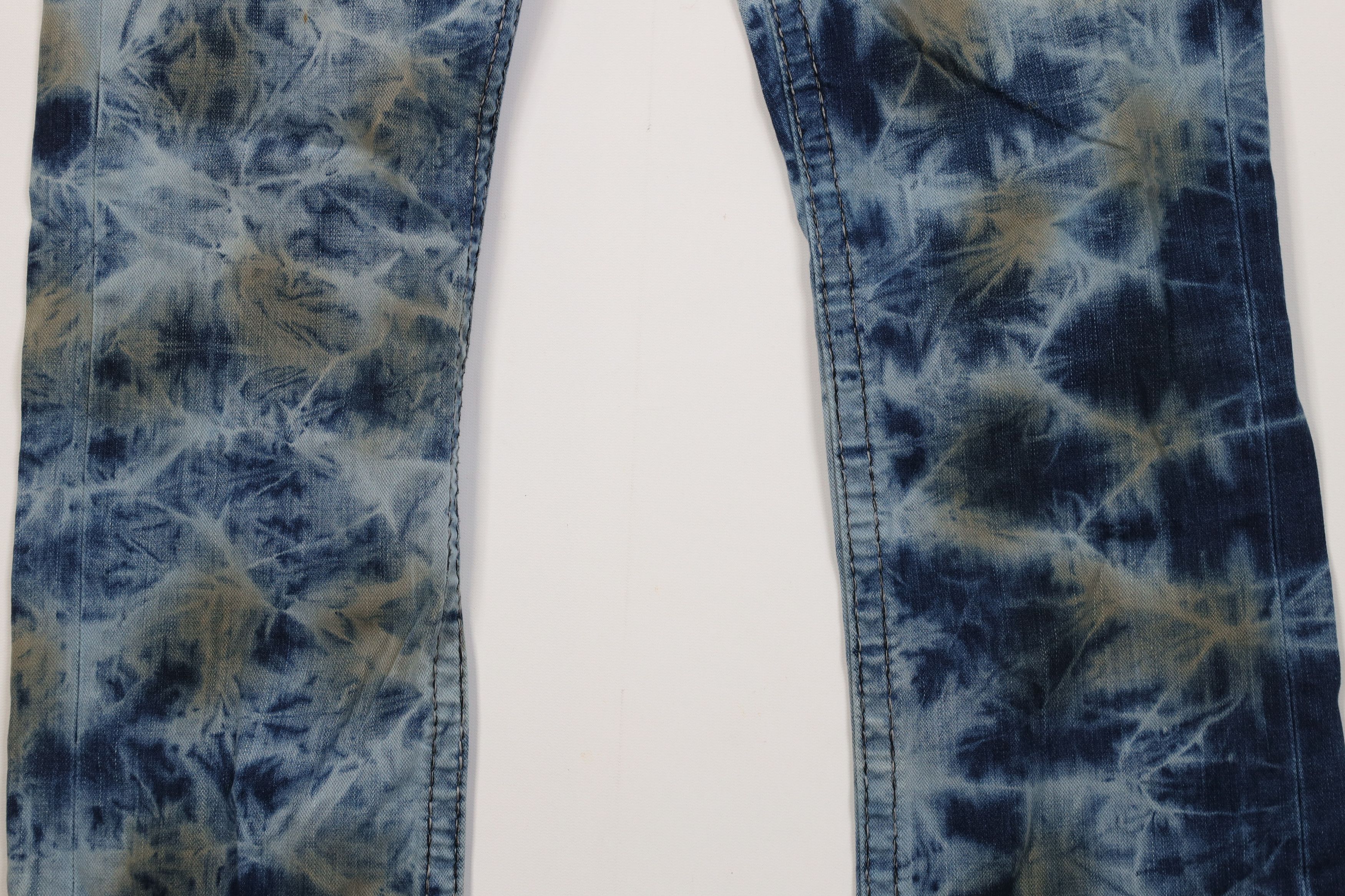 Rock Revival Rock Revival Acid Wash Teles Alt Straight Leg Jeans Studded Size US 34 / EU 50 - 3 Thumbnail