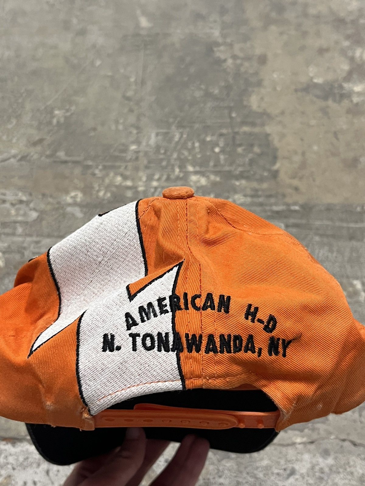 Harley Davidson × Vintage Harley Davidson vintage lightning bolt hat y2k streetwear Size ONE SIZE - 4 Thumbnail