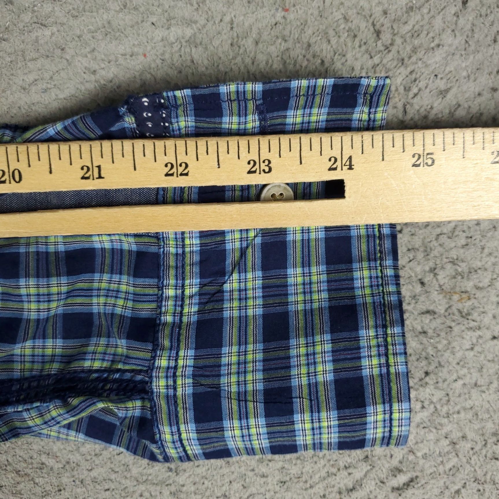 Robert Graham Robert Graham Shirt Mens Medium Blue Plaid Tailored Fit Button Up Long Sleeve Size US M / EU 48-50 / 2 - 6 Thumbnail