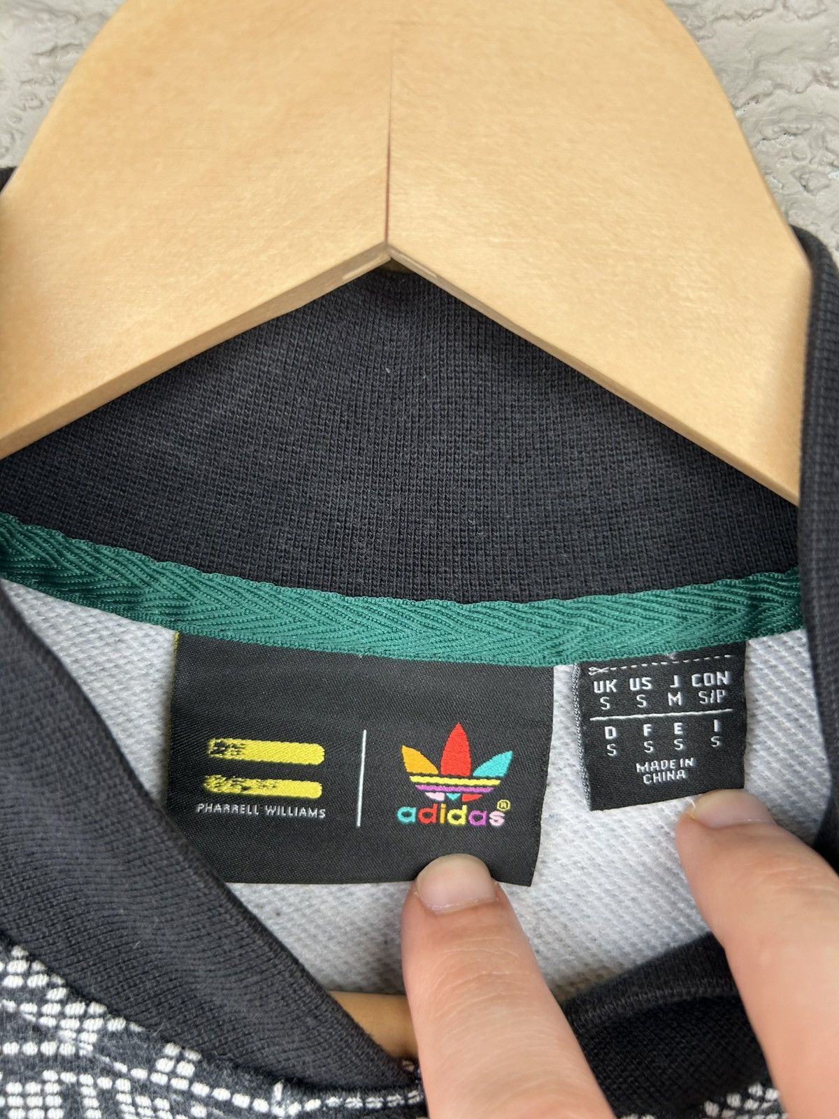 Adidas × Pharrell Adidas Pharrell Williams Solar HU Trefoil Crewneck Size US S / EU 44-46 / 1 - 8 Thumbnail