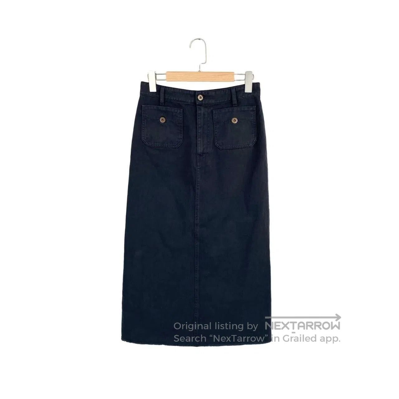 Miu Miu Miu Miu Pocket logo denim skirt| Size 25" / US 0 / IT 36 - 1 Thumbnail