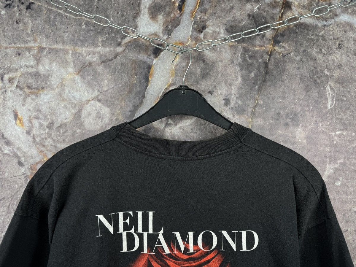 Fruit Of The Loom Vintage Neil Diamond World Tour 1998–1999 Graph Band T-Shirt Size US XL / EU 56 / 4 - 11 Thumbnail