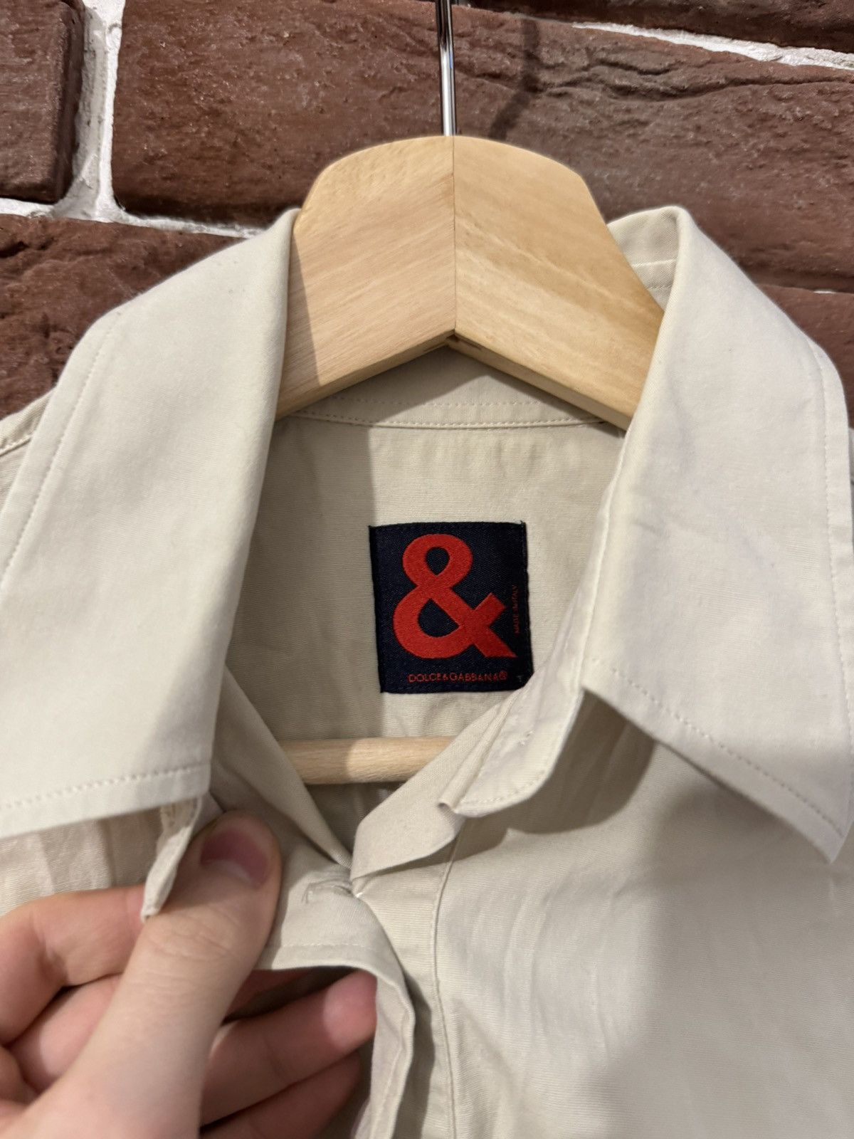 Dolce & Gabbana Vintage Dolce&Gabbana Y2K Sleeveless Beige T-shirt 40IT Size S / US 4 / IT 40 - 5 Thumbnail