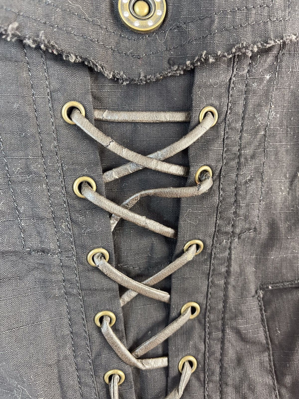 If Six Was Nine In The Attic Distressed Jacket A7 Size US M / EU 48-50 / 2 - 12 Thumbnail