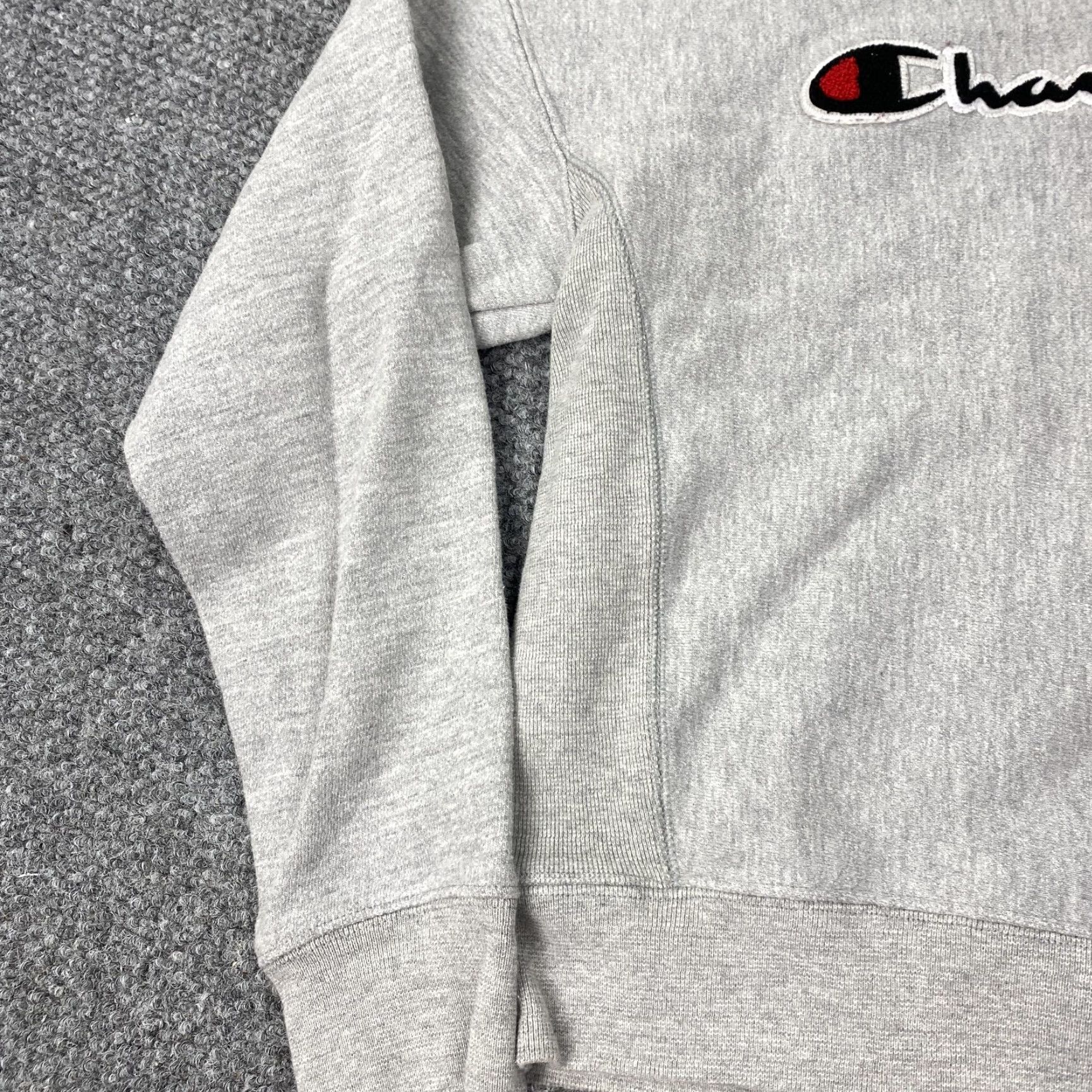 Champion Champion Sweatshirt Reverse Weave Script Logo GF750 Small Gray Mens Size US S / EU 44-46 / 1 - 4 Thumbnail