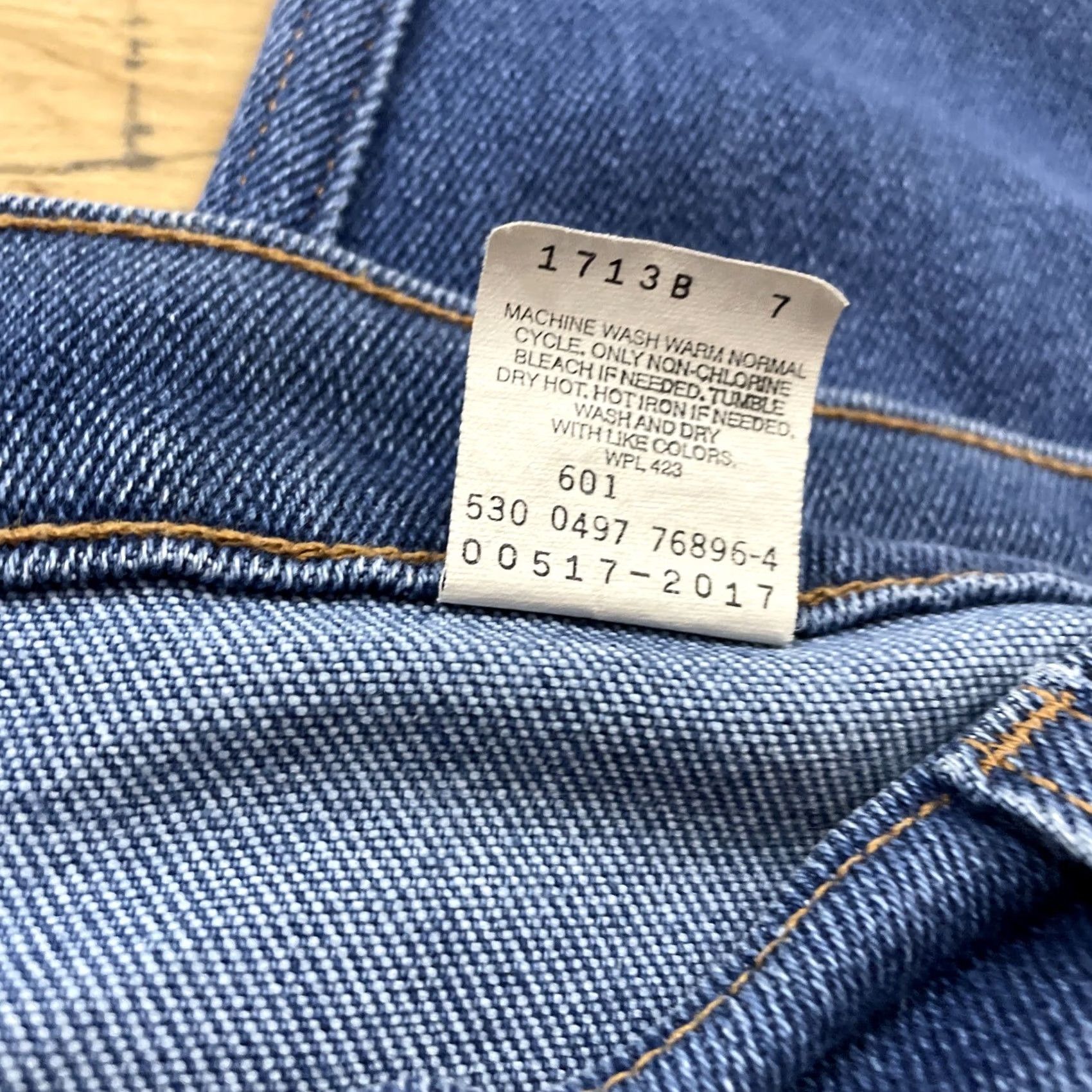 Levi's VINTAGE Levi's Jeans Men 517 Bootcut 36x30 Orange Tab USA Blue Denim 90s Rare 34x28 Jeans Mens Black? Size US 36 / EU 52 - 7 Thumbnail