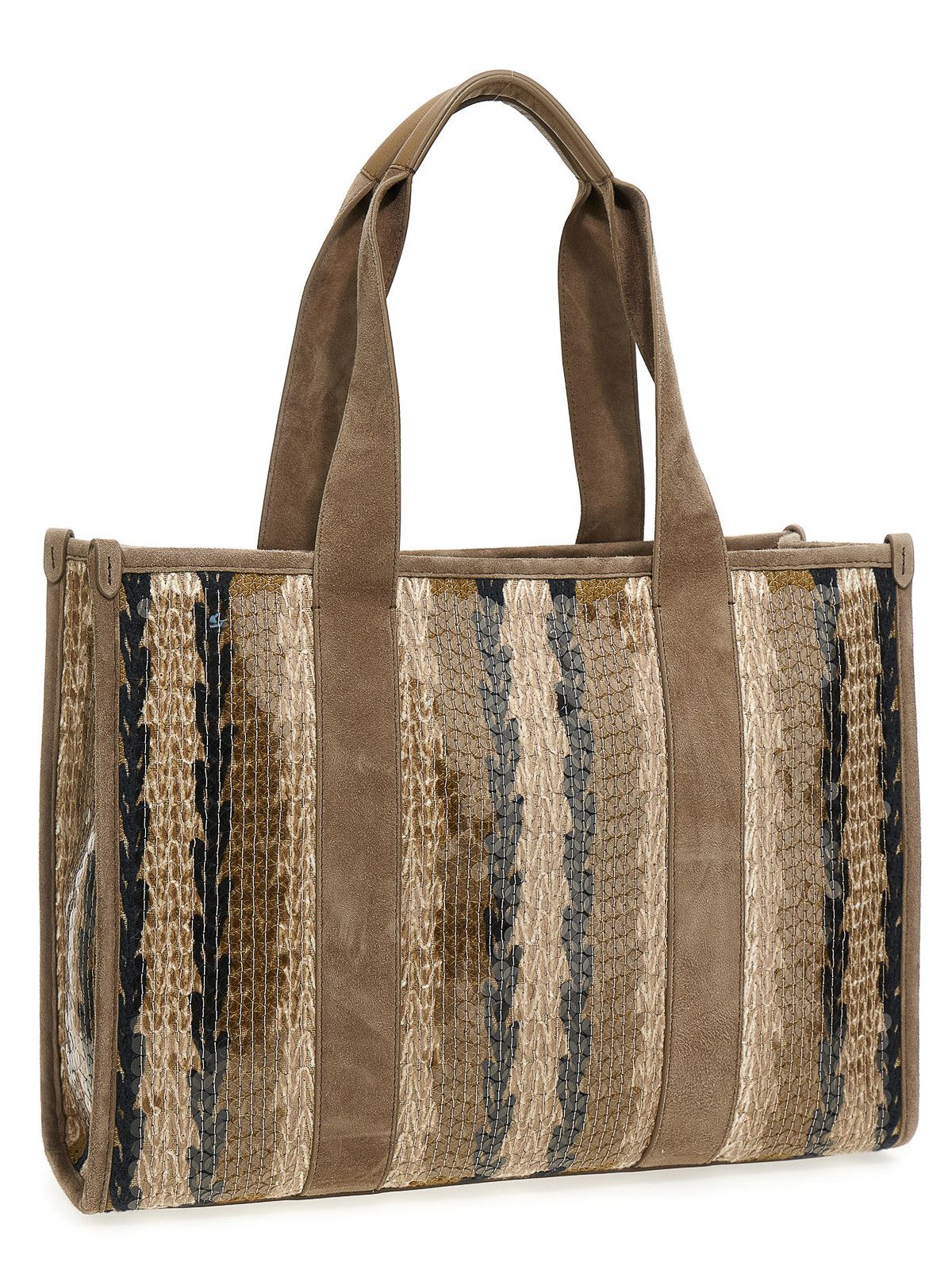 Brunello Cucinelli o1y0725 Size : OS / Suede Handbag in Multicolor Size ONE SIZE - 2 Thumbnail