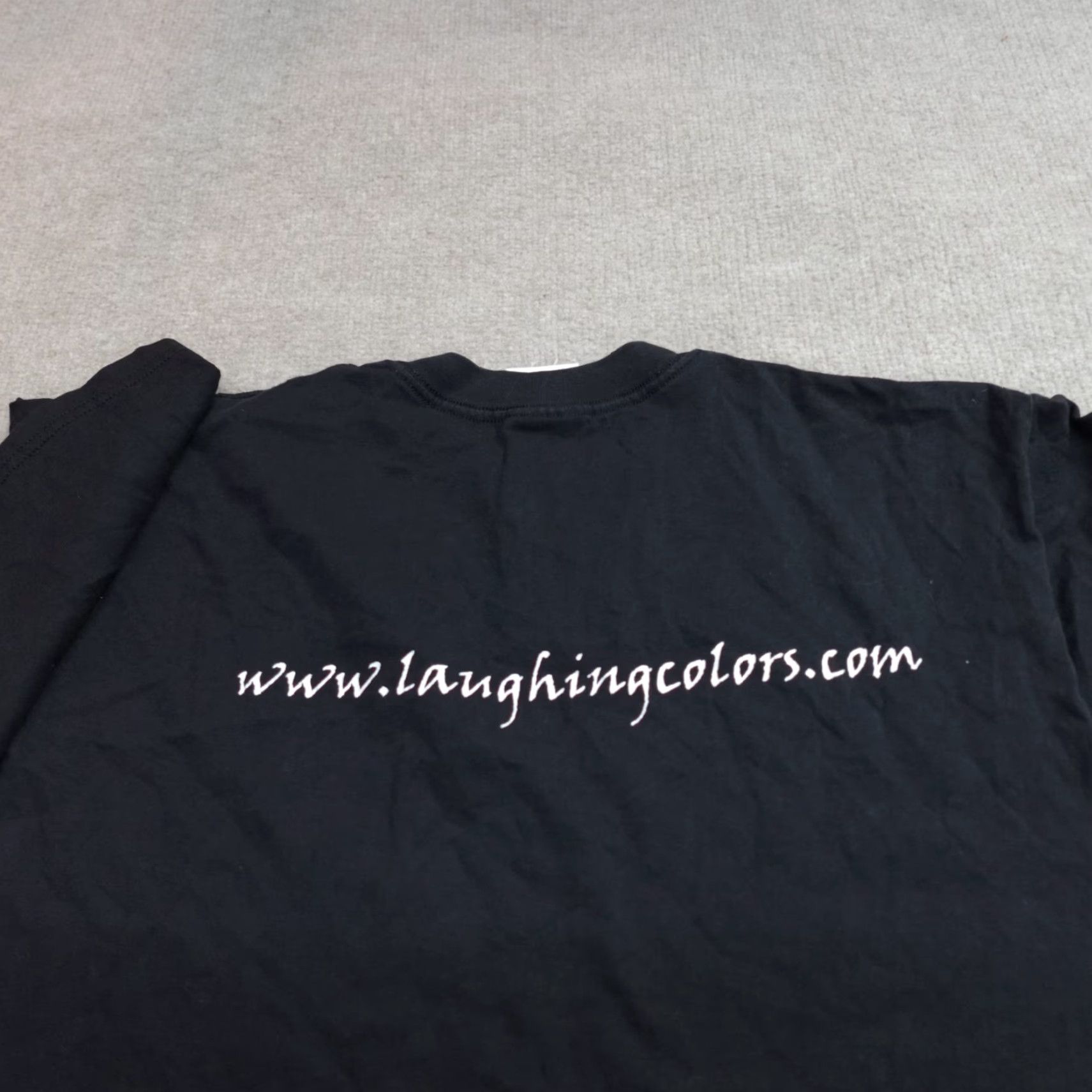 Doublet Laughing Colors Shirt Black L Double-Sided Crew Neck Mens T-Shirt Size US L / EU 52-54 / 3 - 7 Thumbnail