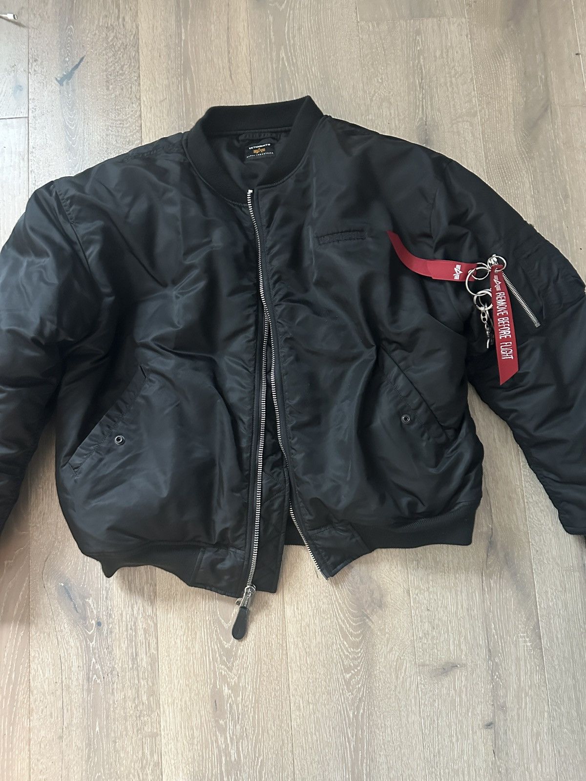 Vetements x Alpha Industries 2018 Reversible MA-1 Bomber